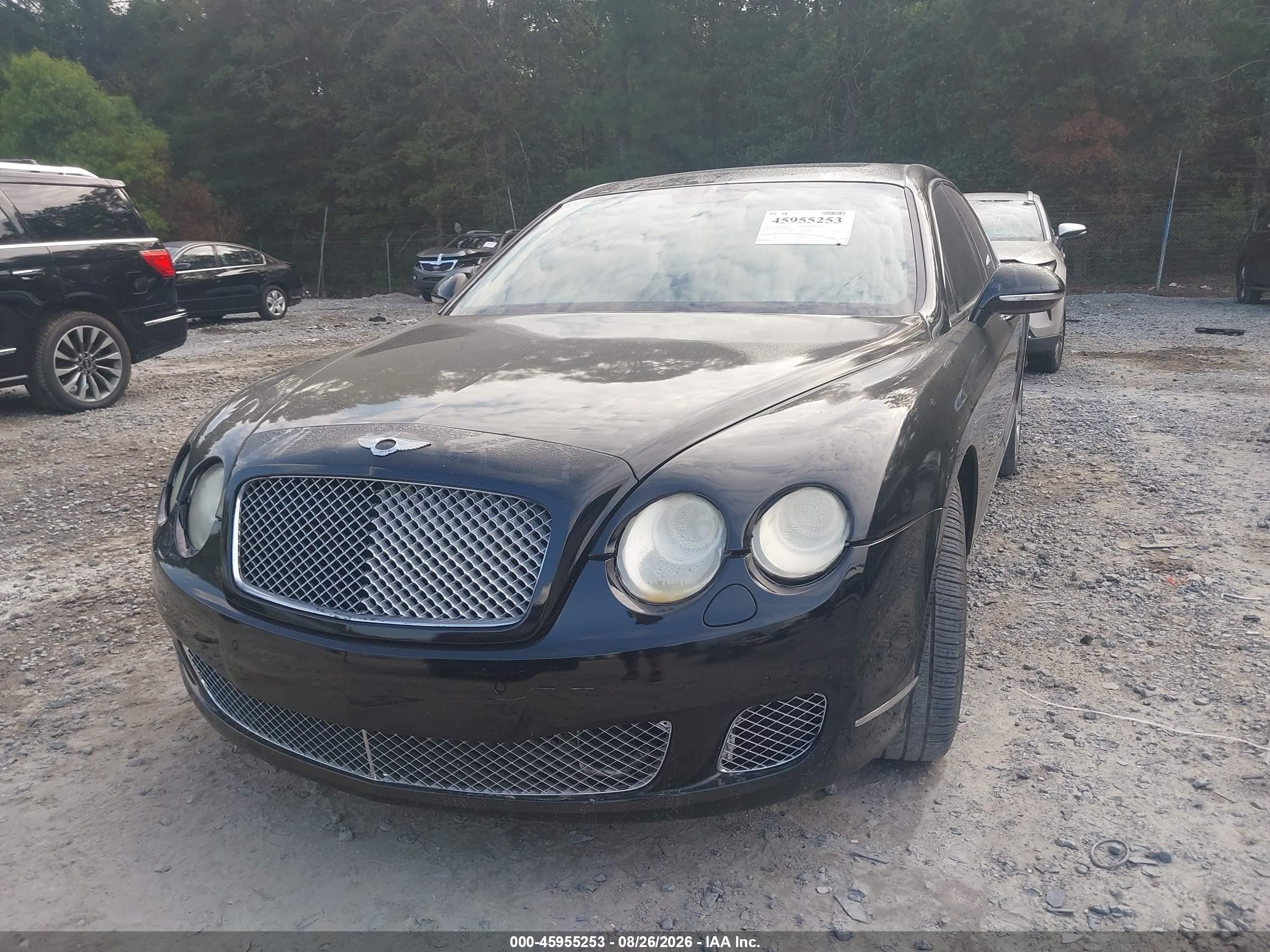 2010 Bentley Continental Flying Spur   Черный vin: SCBBR9ZAXAC063088