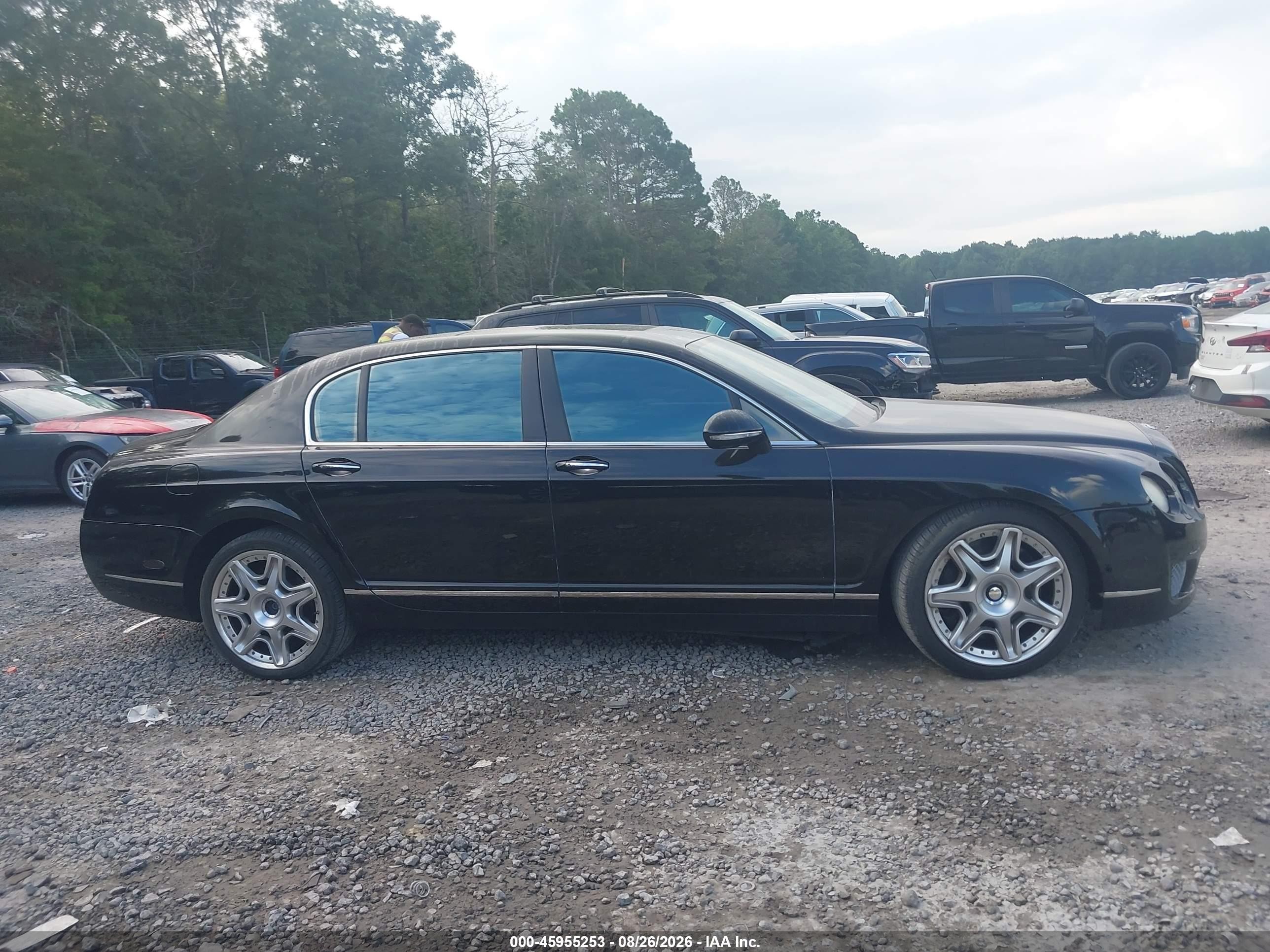 2010 Bentley Continental Flying Spur   Черный vin: SCBBR9ZAXAC063088