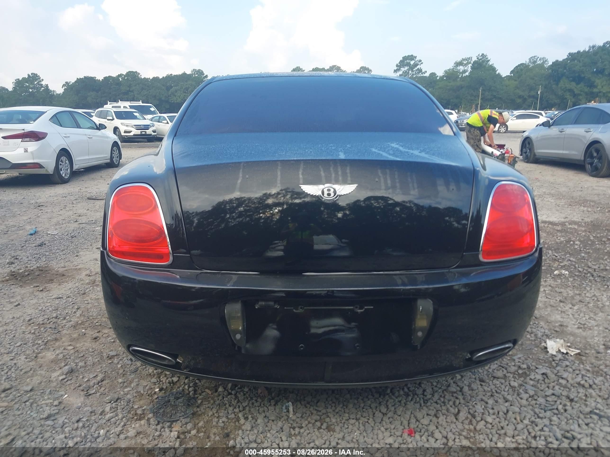 2010 Bentley Continental Flying Spur   Черный vin: SCBBR9ZAXAC063088