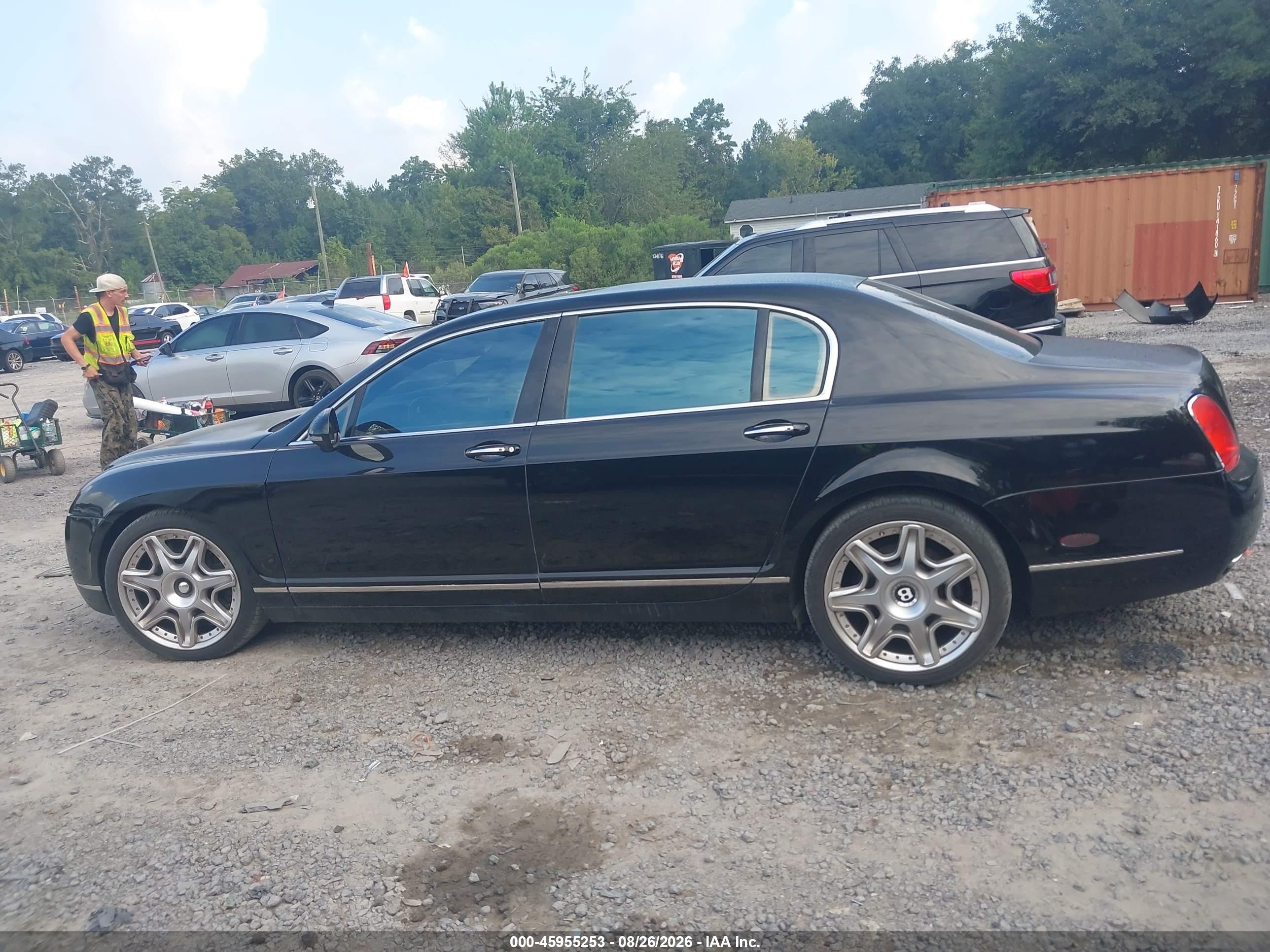 2010 Bentley Continental Flying Spur   Черный vin: SCBBR9ZAXAC063088