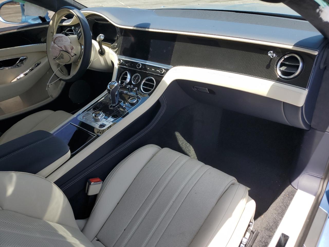 2022 Bentley Continental Gt Blue vin: SCBCG2ZG4NC094932