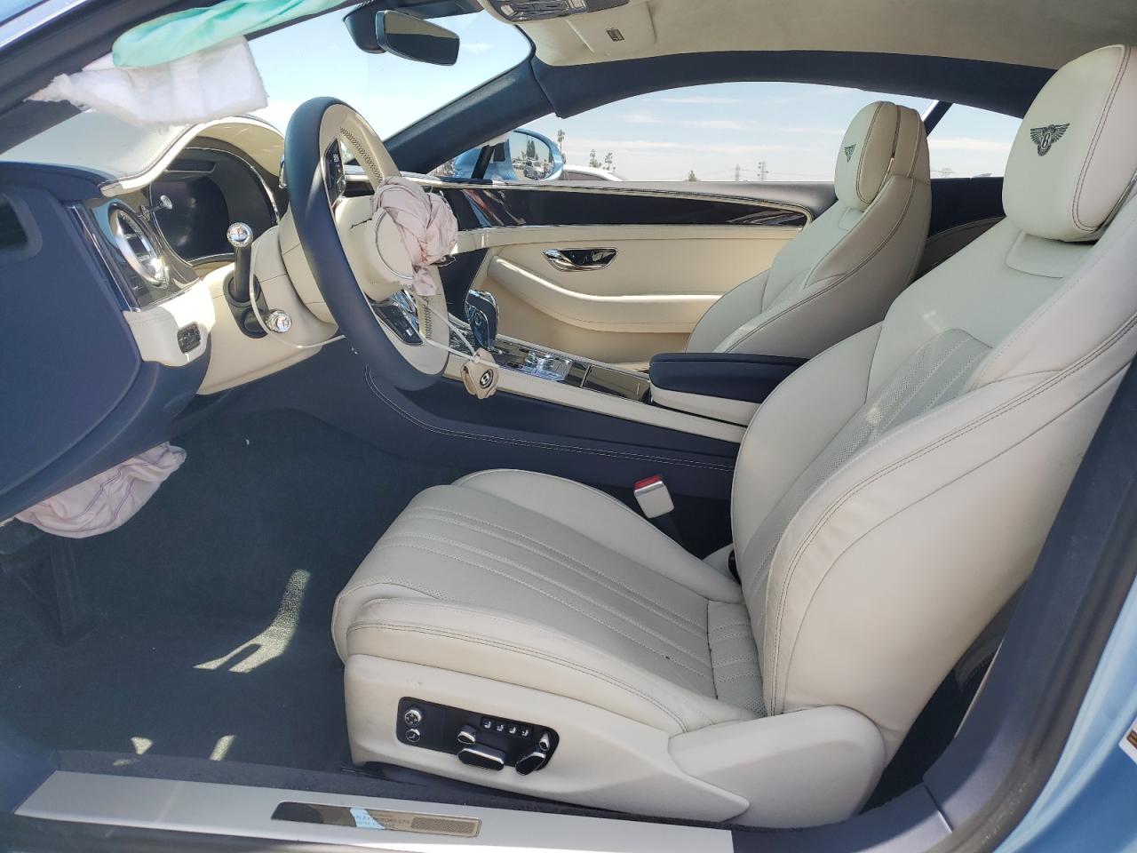 2022 Bentley Continental Gt Blue vin: SCBCG2ZG4NC094932