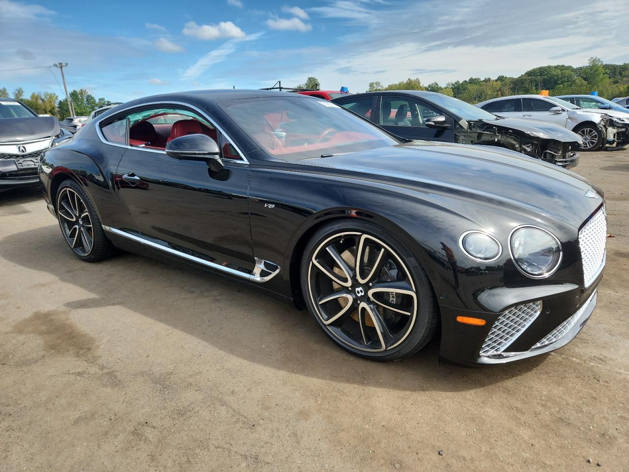 2022 Bentley Continental Gt Black vin: SCBCG2ZG5NC092767