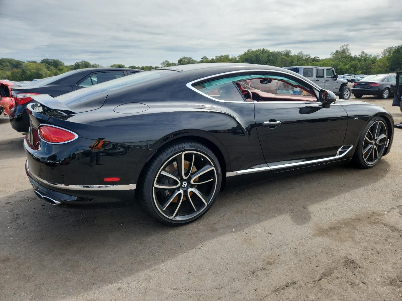 2022 Bentley Continental Gt Black vin: SCBCG2ZG5NC092767