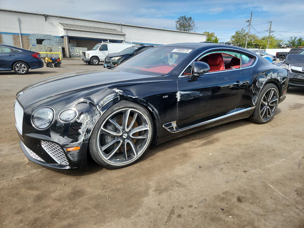 2022 Bentley Continental Gt Black vin: SCBCG2ZG5NC092767