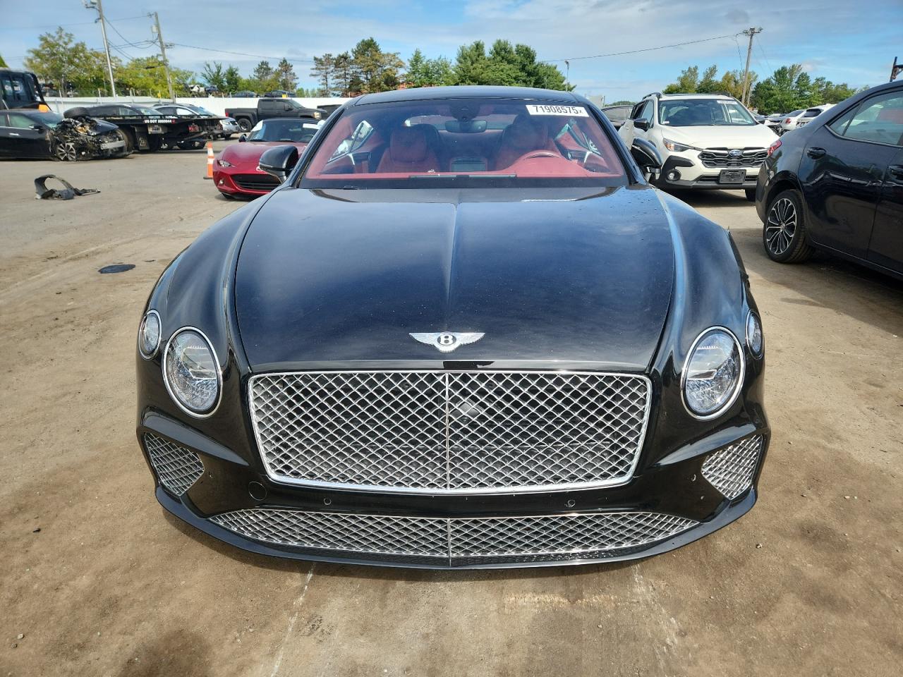 2022 Bentley Continental Gt Black vin: SCBCG2ZG5NC092767