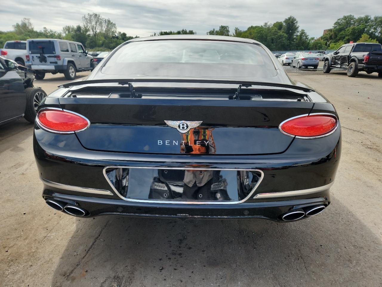 2022 Bentley Continental Gt Black vin: SCBCG2ZG5NC092767