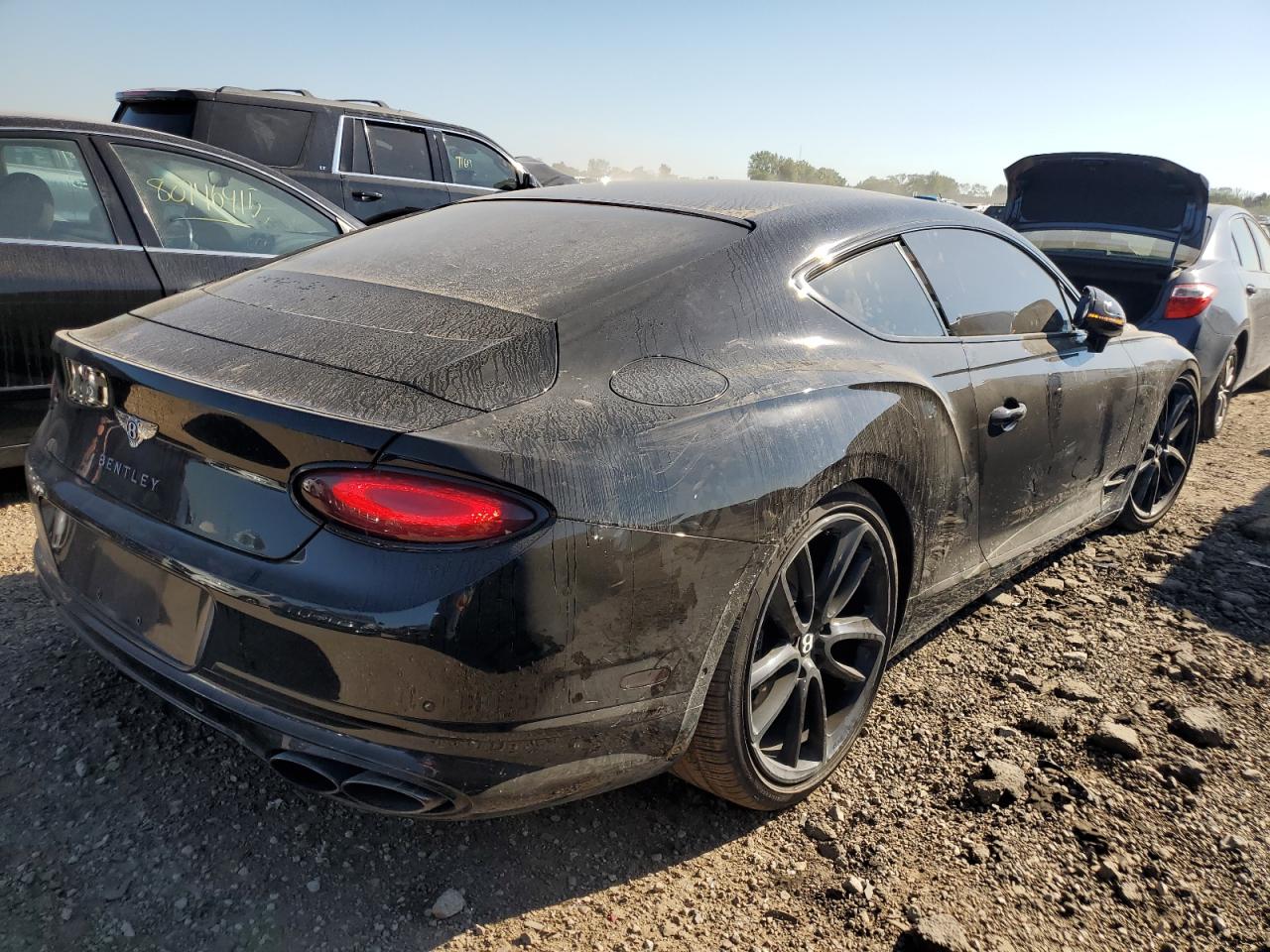 2022 Bentley Continental Gt Черный vin: SCBCG2ZG9NC091640