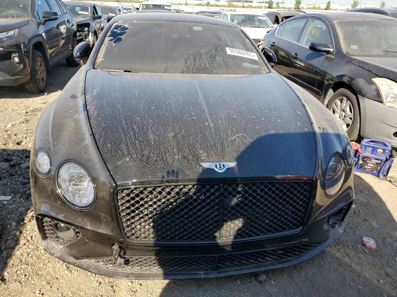 2022 Bentley Continental Gt Черный vin: SCBCG2ZG9NC091640