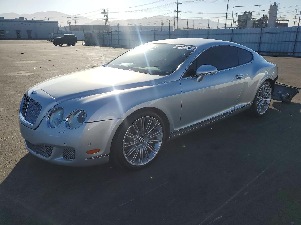 2008 Bentley Continental Gt Speed Серебряный vin: SCBCP73W48C054593