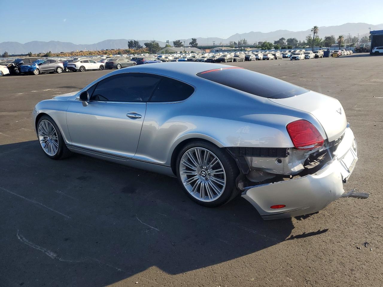 2008 Bentley Continental Gt Speed Silver vin: SCBCP73W48C054593