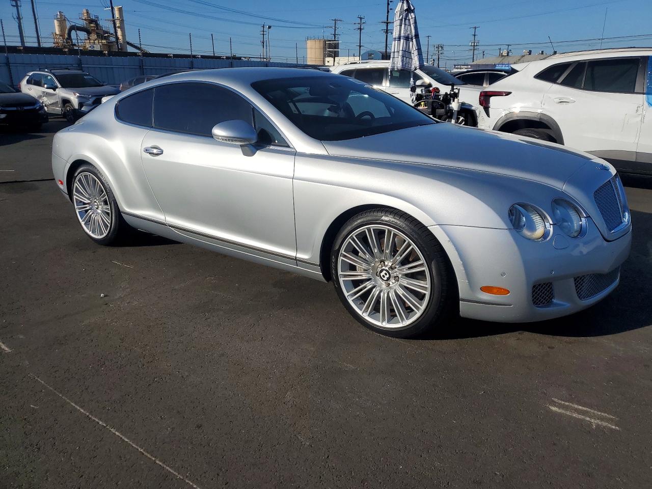 2008 Bentley Continental Gt Speed Silver vin: SCBCP73W48C054593