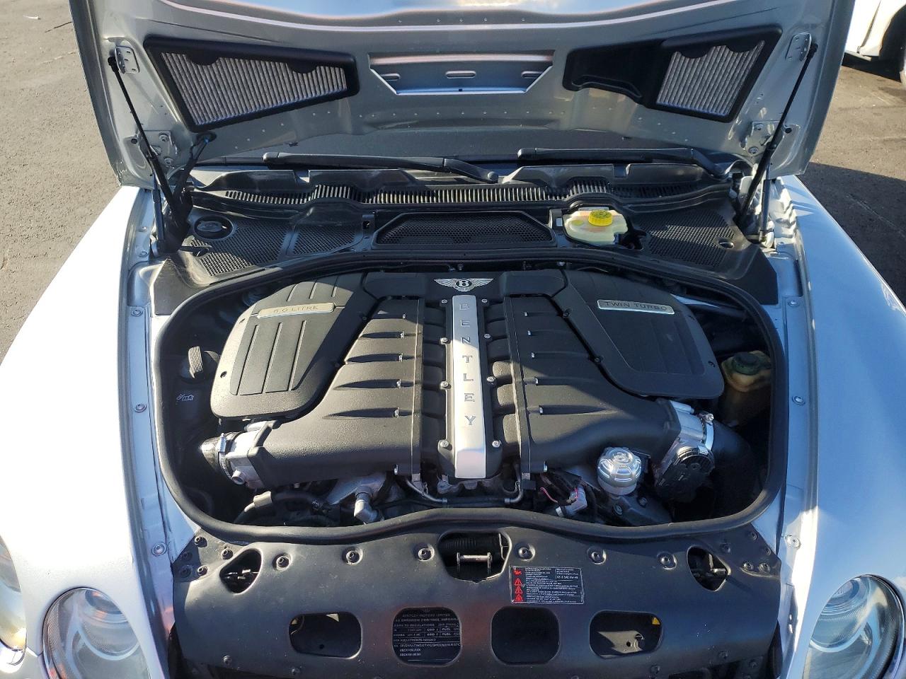 2008 Bentley Continental Gt Speed Silver vin: SCBCP73W48C054593