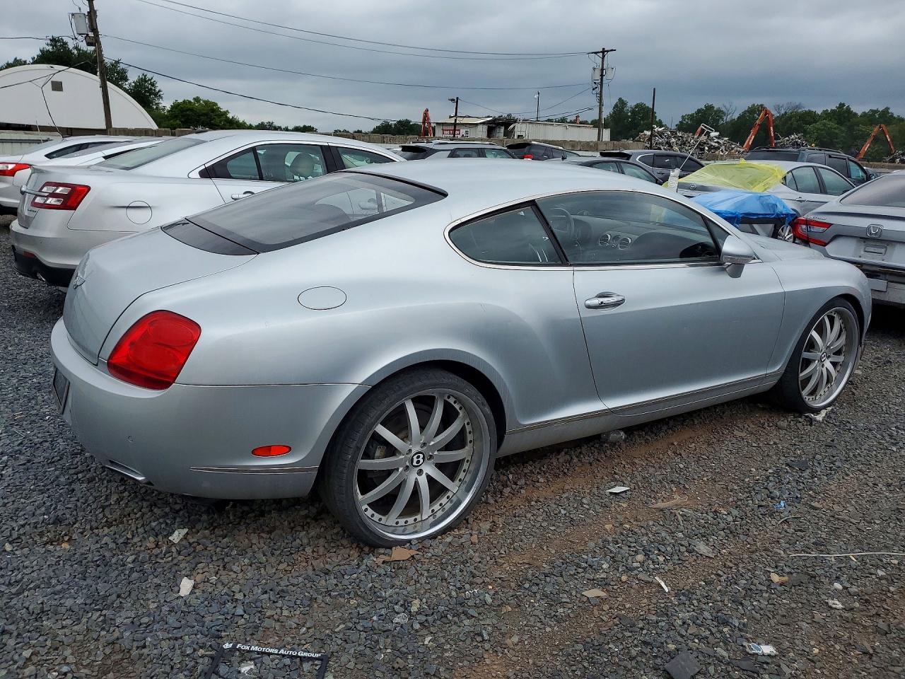 2005 Bentley Continental Gt Silver vin: SCBCR63W05C024281