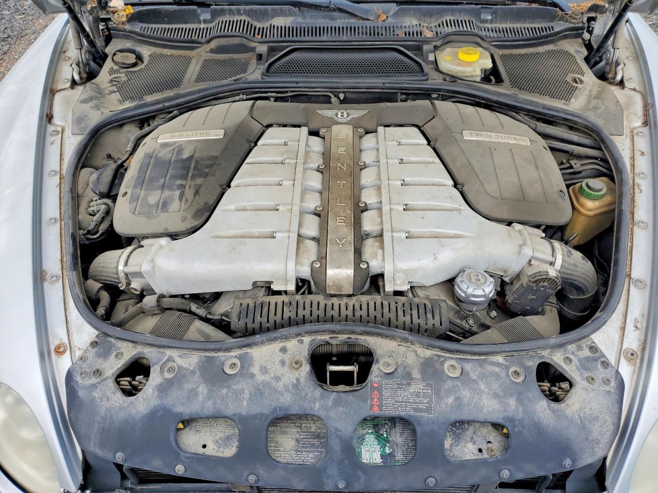 2005 Bentley Continental Gt Silver vin: SCBCR63W05C024281