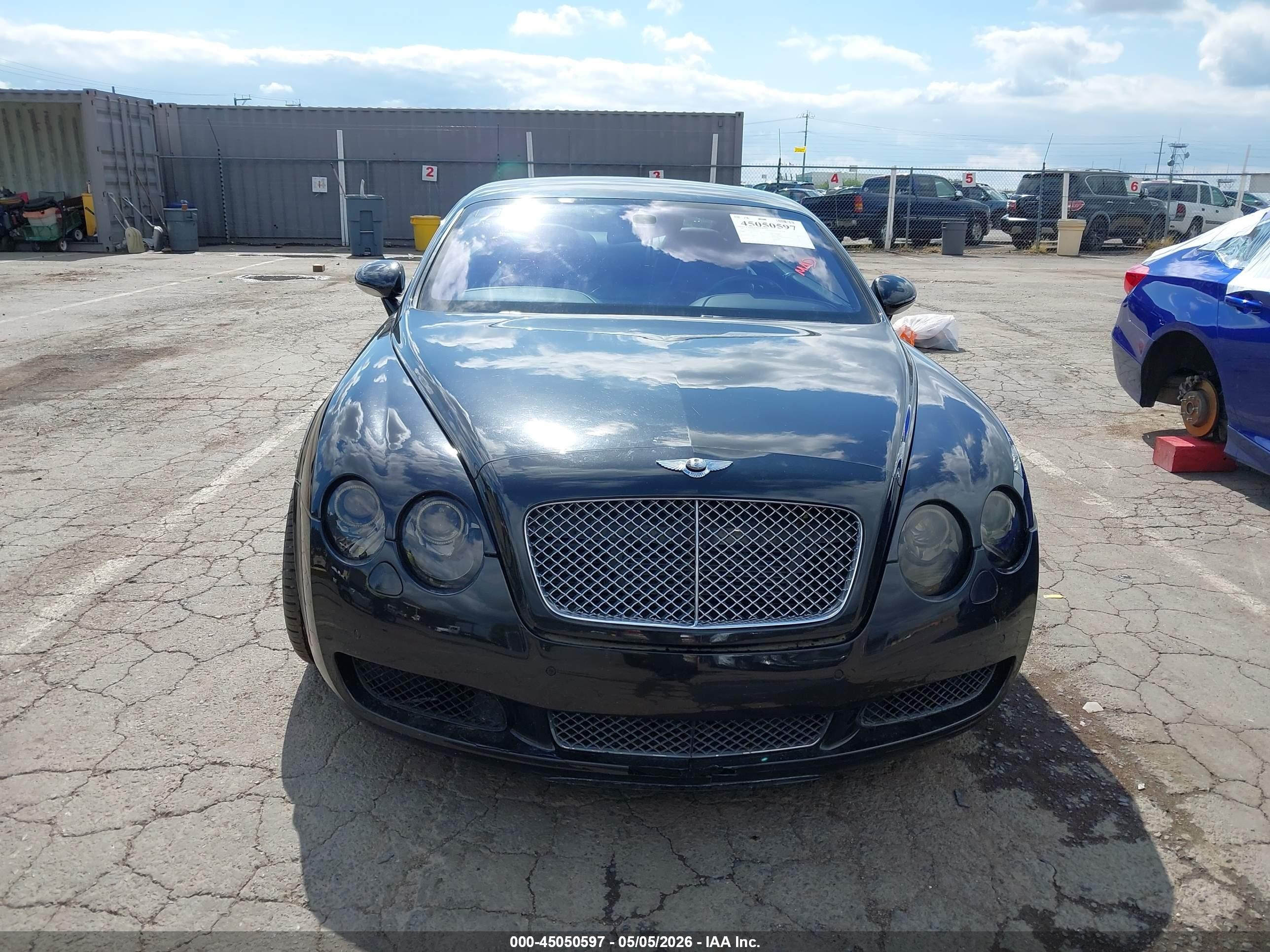 2004 Bentley Continental Gt   Black vin: SCBCR63W14C022182