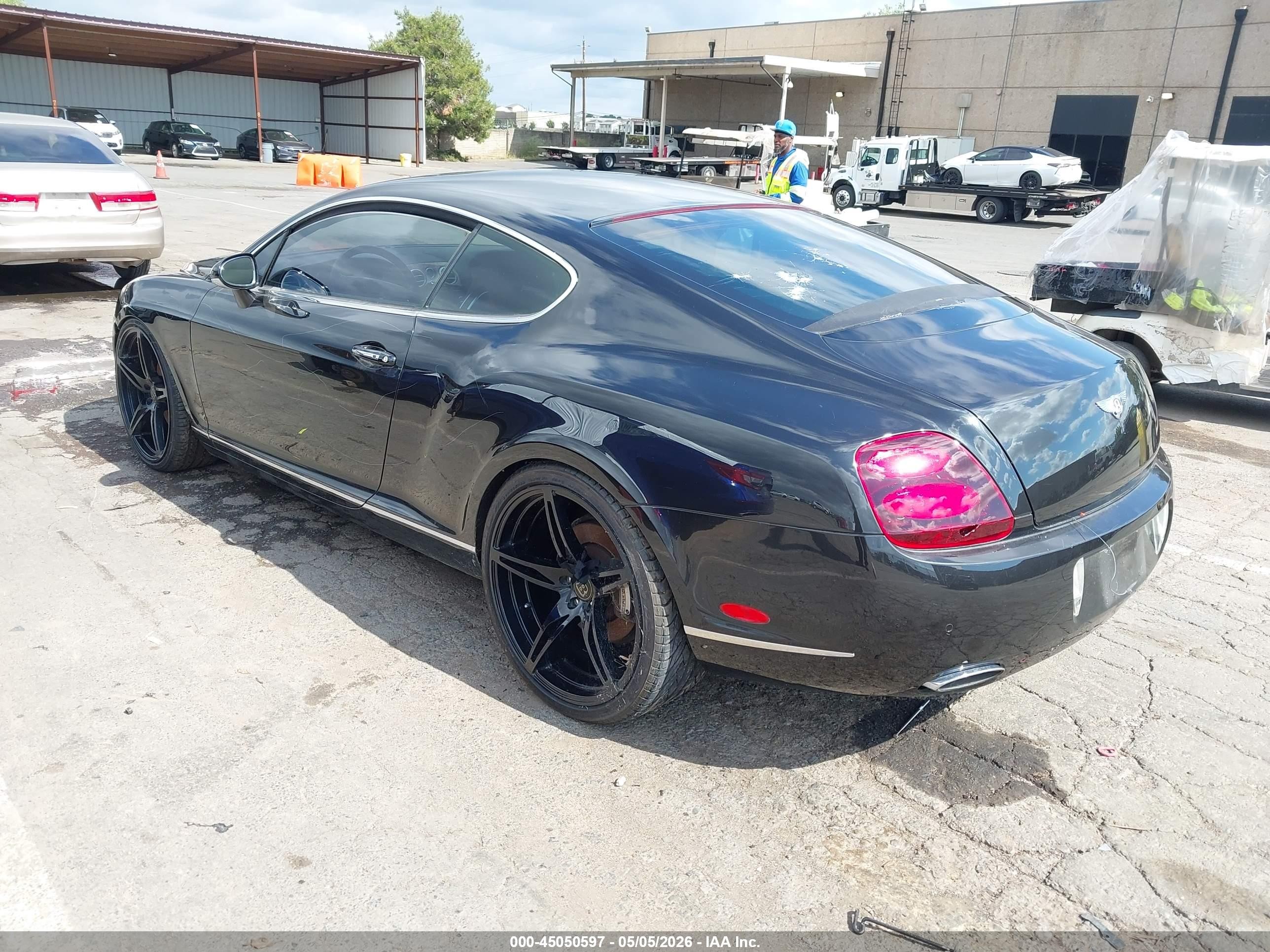 2004 Bentley Continental Gt   Black vin: SCBCR63W14C022182