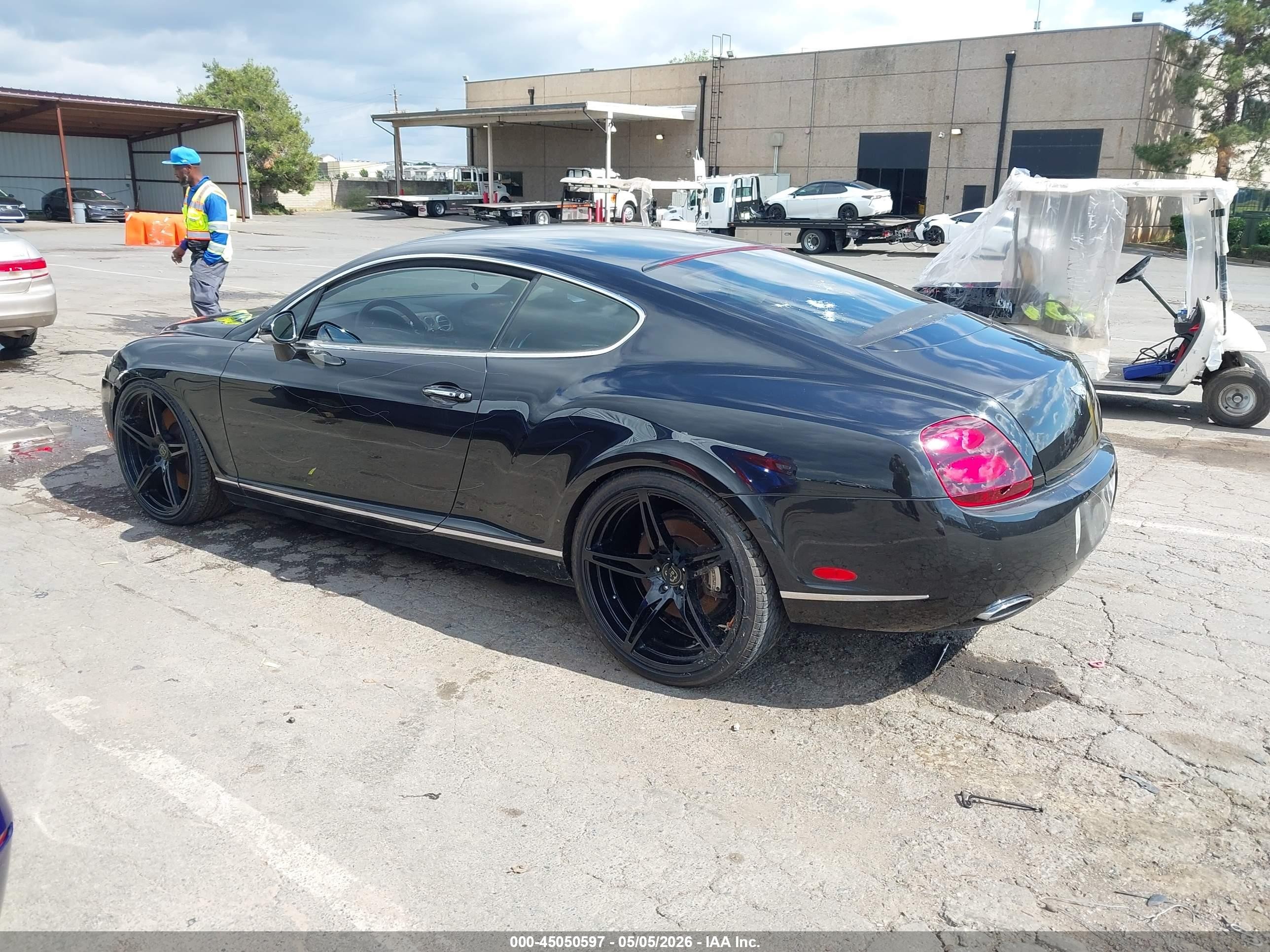 2004 Bentley Continental Gt   Black vin: SCBCR63W14C022182