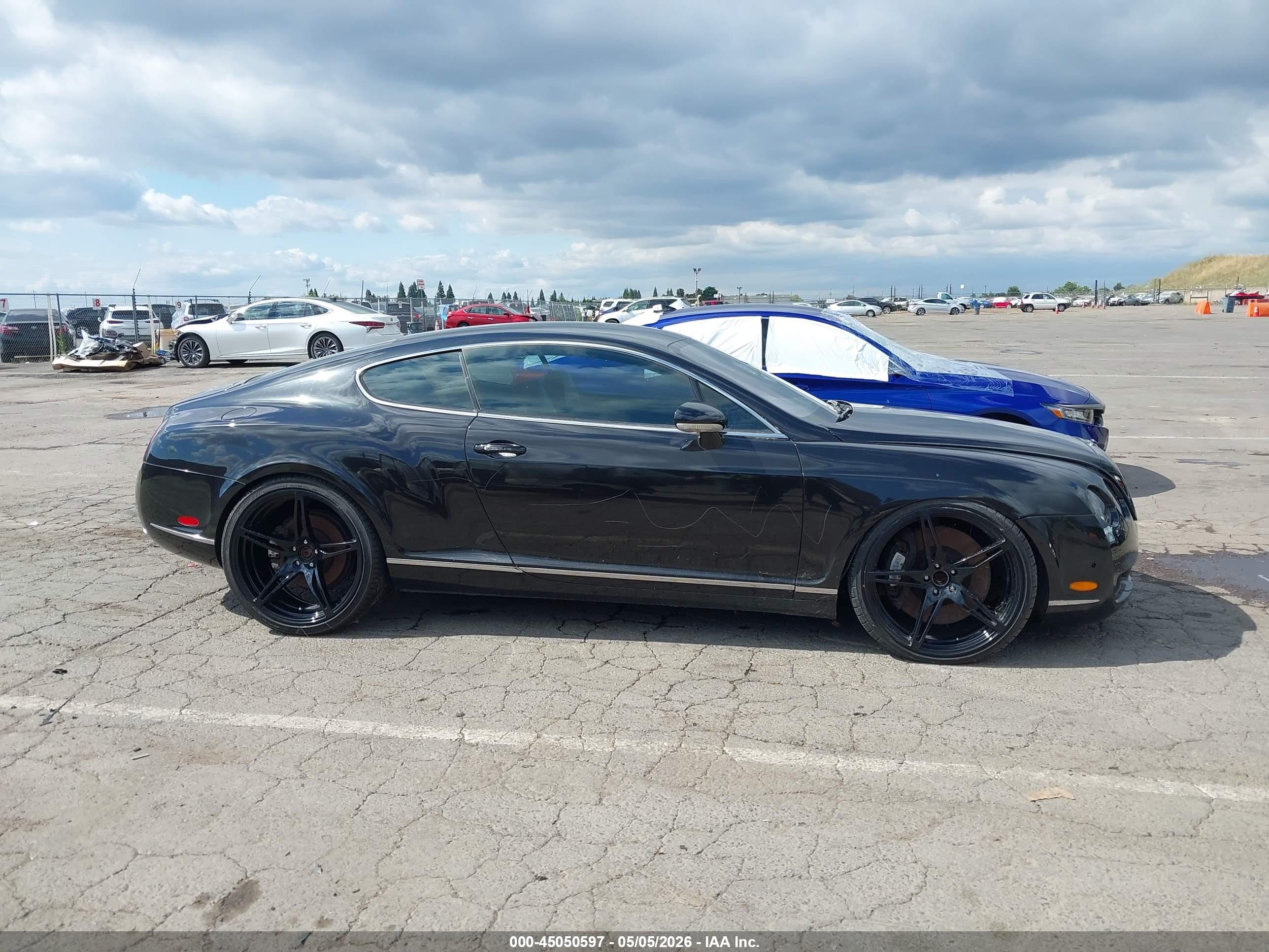 2004 Bentley Continental Gt   Black vin: SCBCR63W14C022182