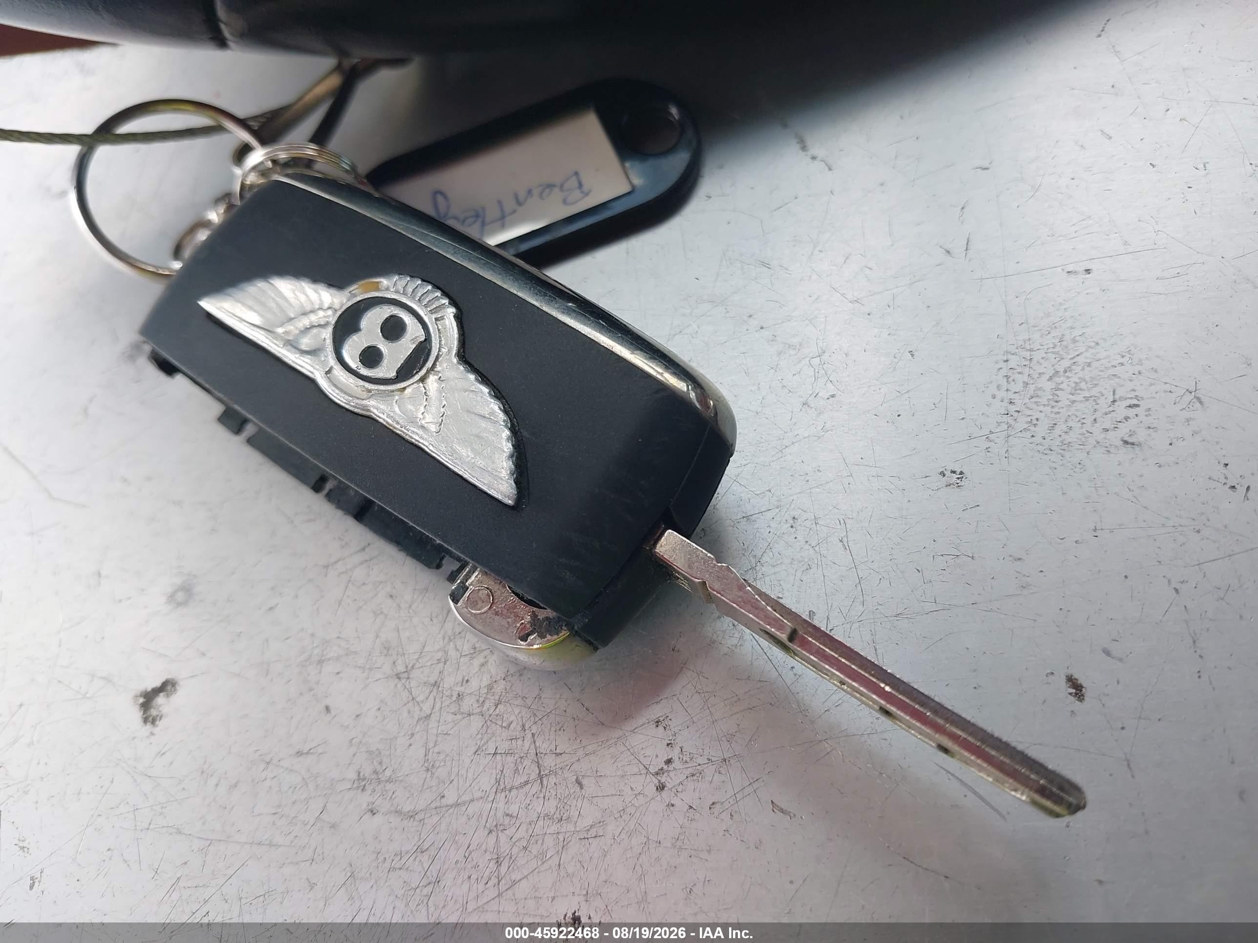 2004 Bentley Continental Gt   Черный vin: SCBCR63W14C022182