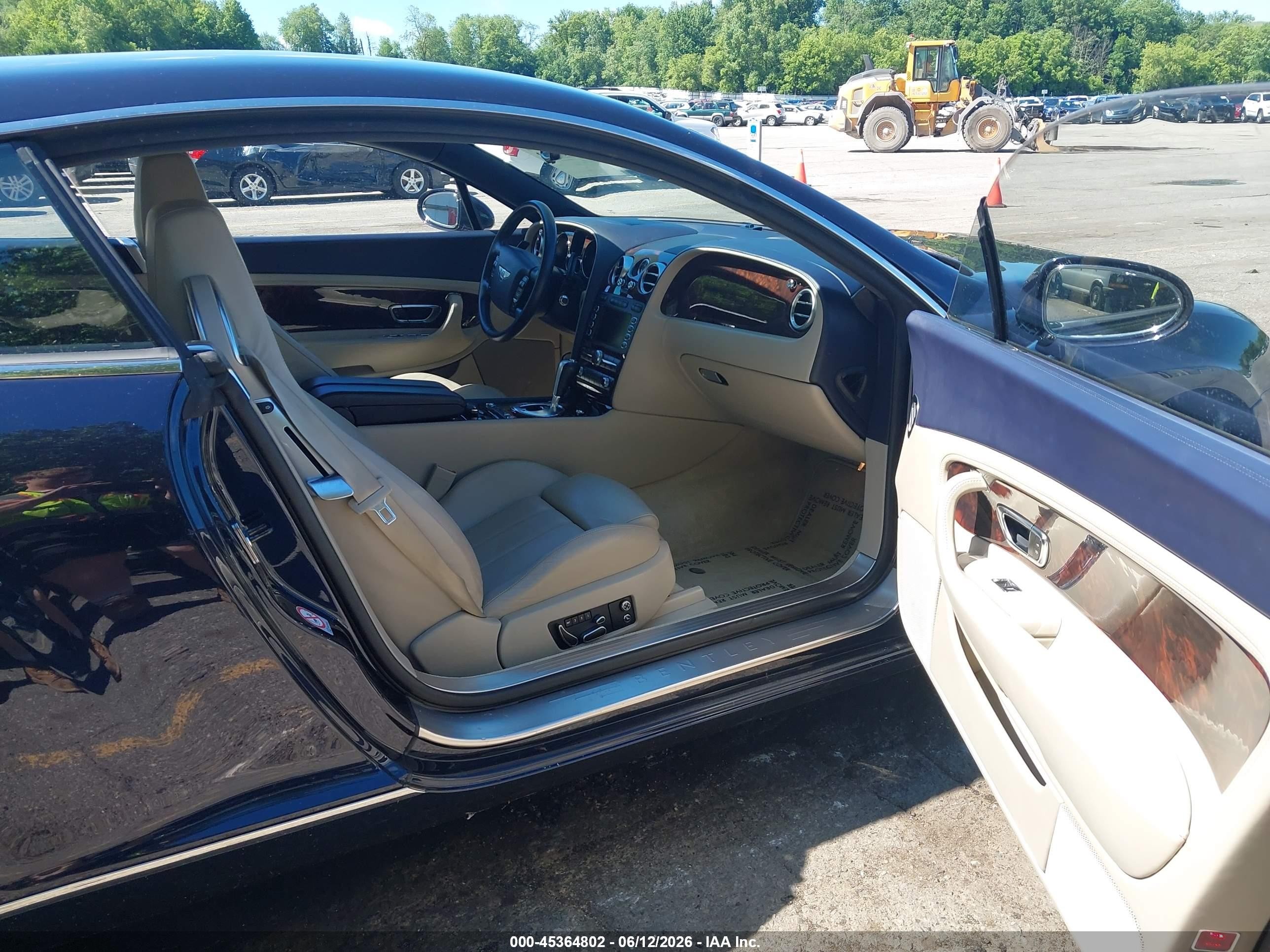 2005 Bentley Continental Gt   Blue vin: SCBCR63W15C025889
