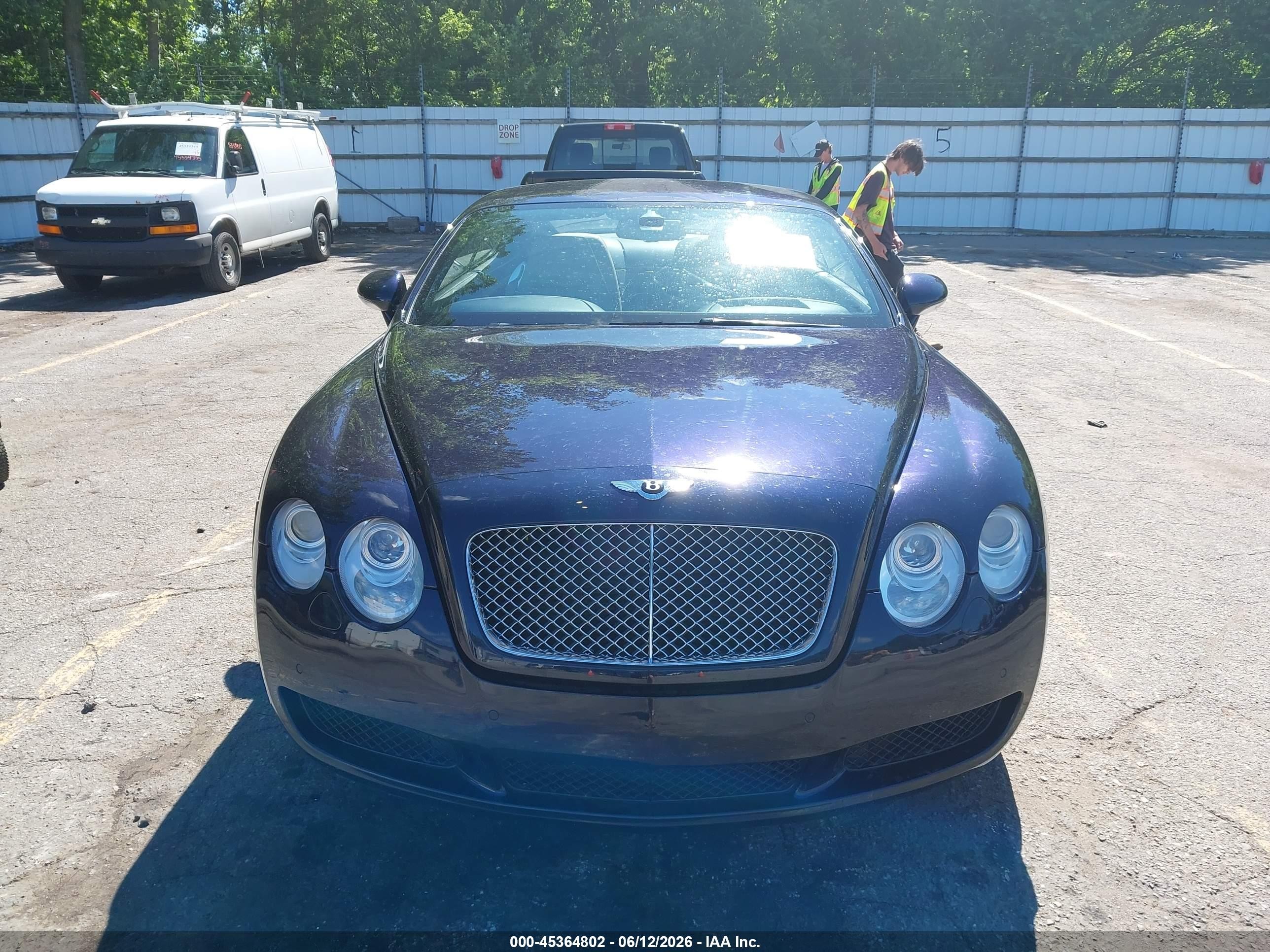 2005 Bentley Continental Gt   Blue vin: SCBCR63W15C025889