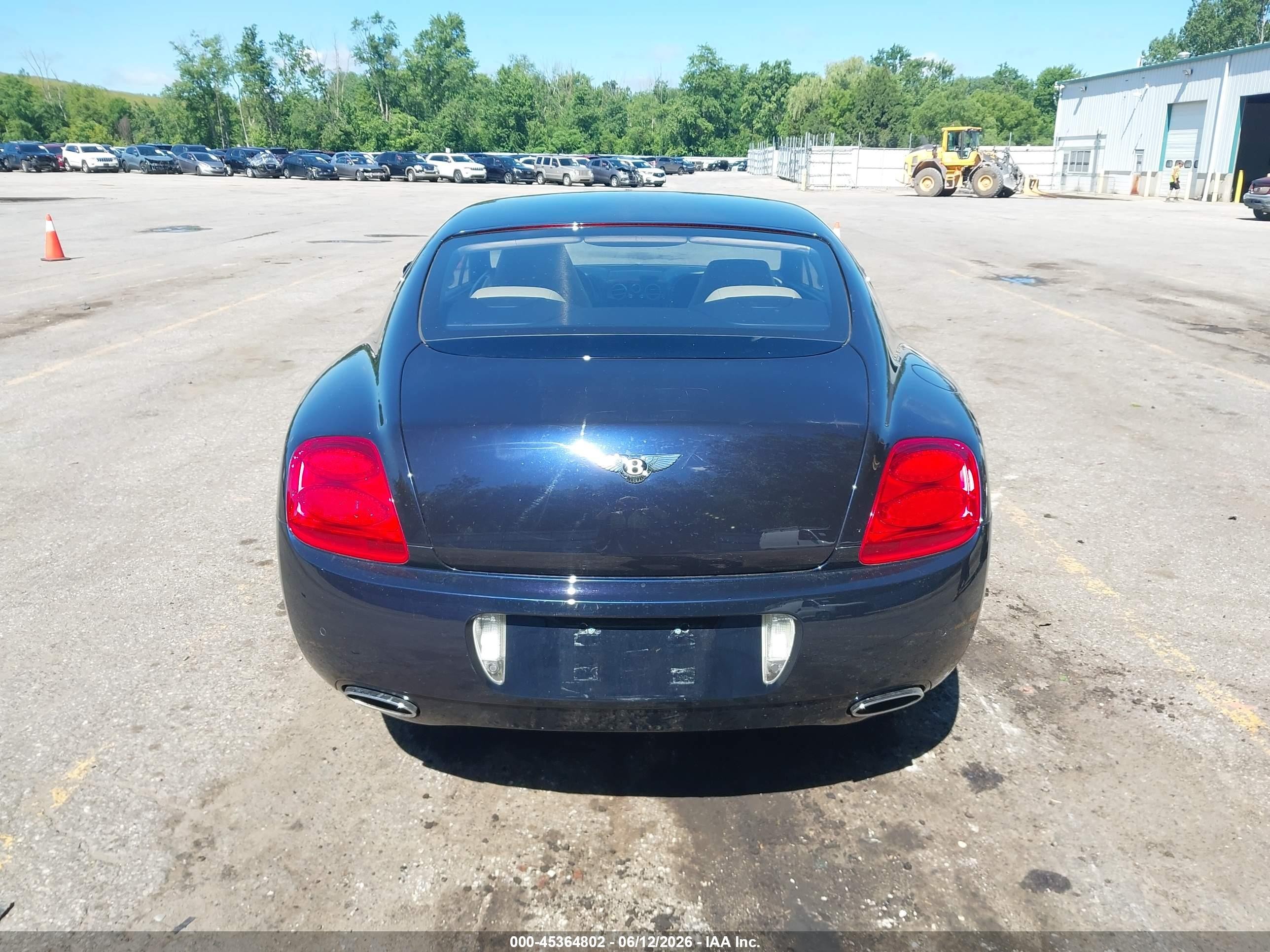 2005 Bentley Continental Gt   Blue vin: SCBCR63W15C025889
