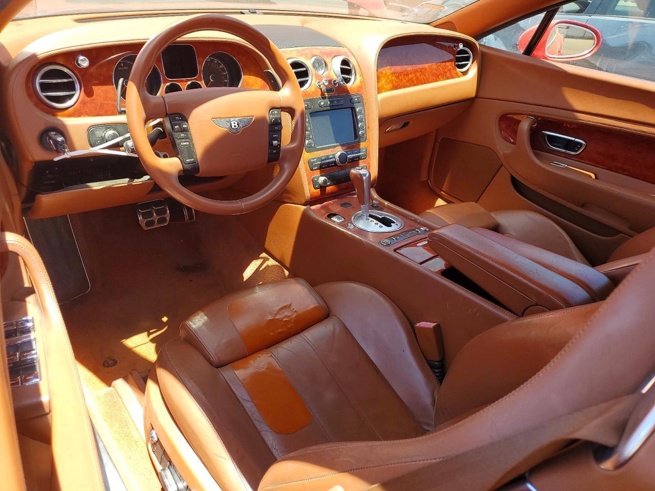 2005 Bentley Continental Gt Red vin: SCBCR63W15C027223