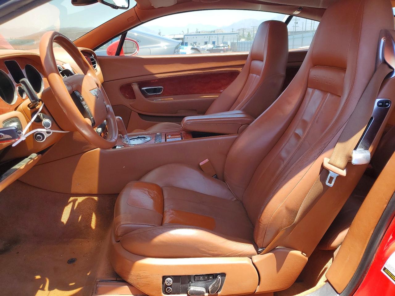 2005 Bentley Continental Gt Red vin: SCBCR63W15C027223