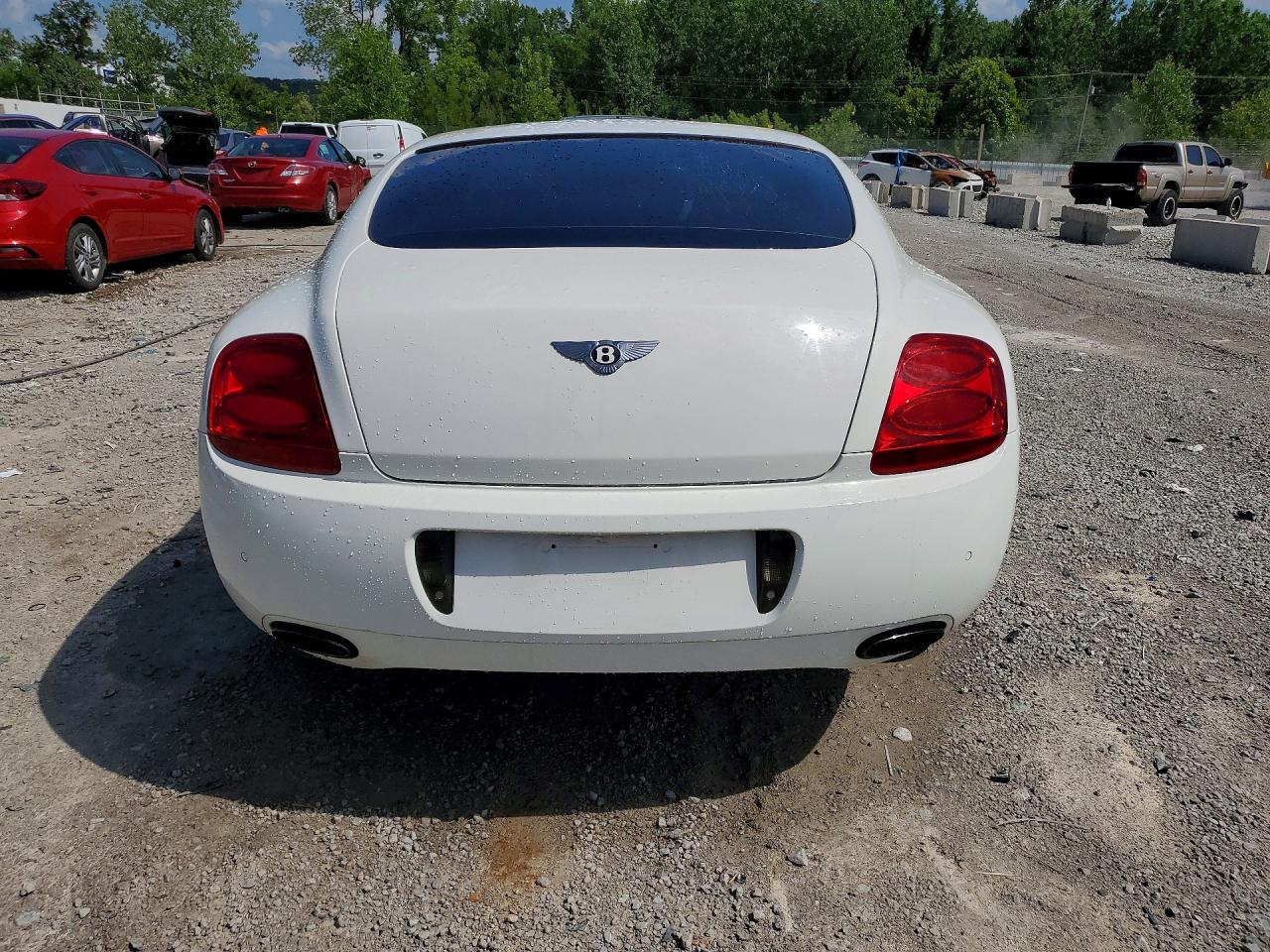 2005 Bentley Continental Gt White vin: SCBCR63W15C027500