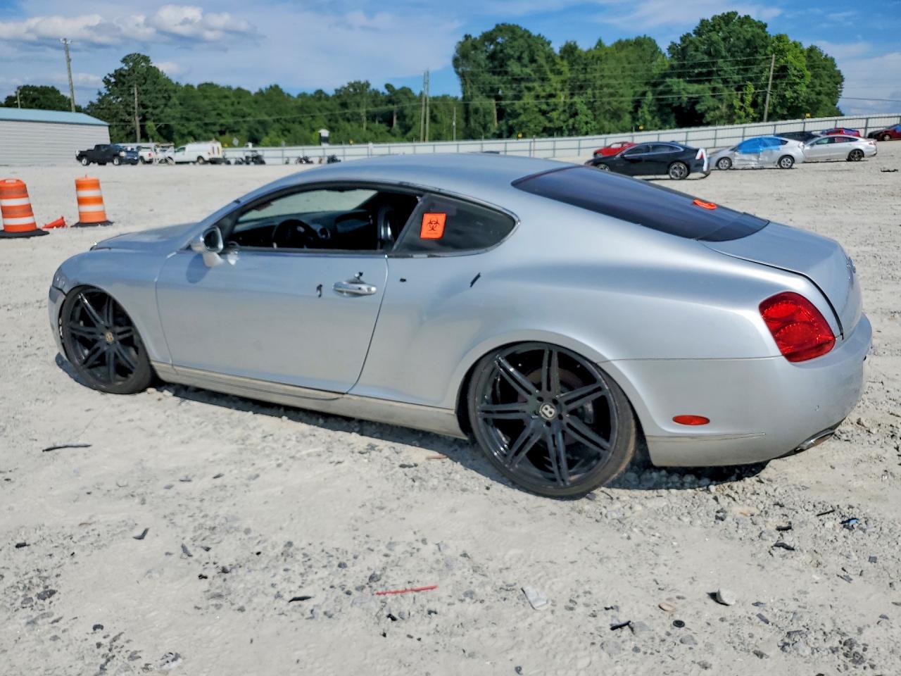 2004 Bentley Continental Gt Серебряный vin: SCBCR63W44C022354