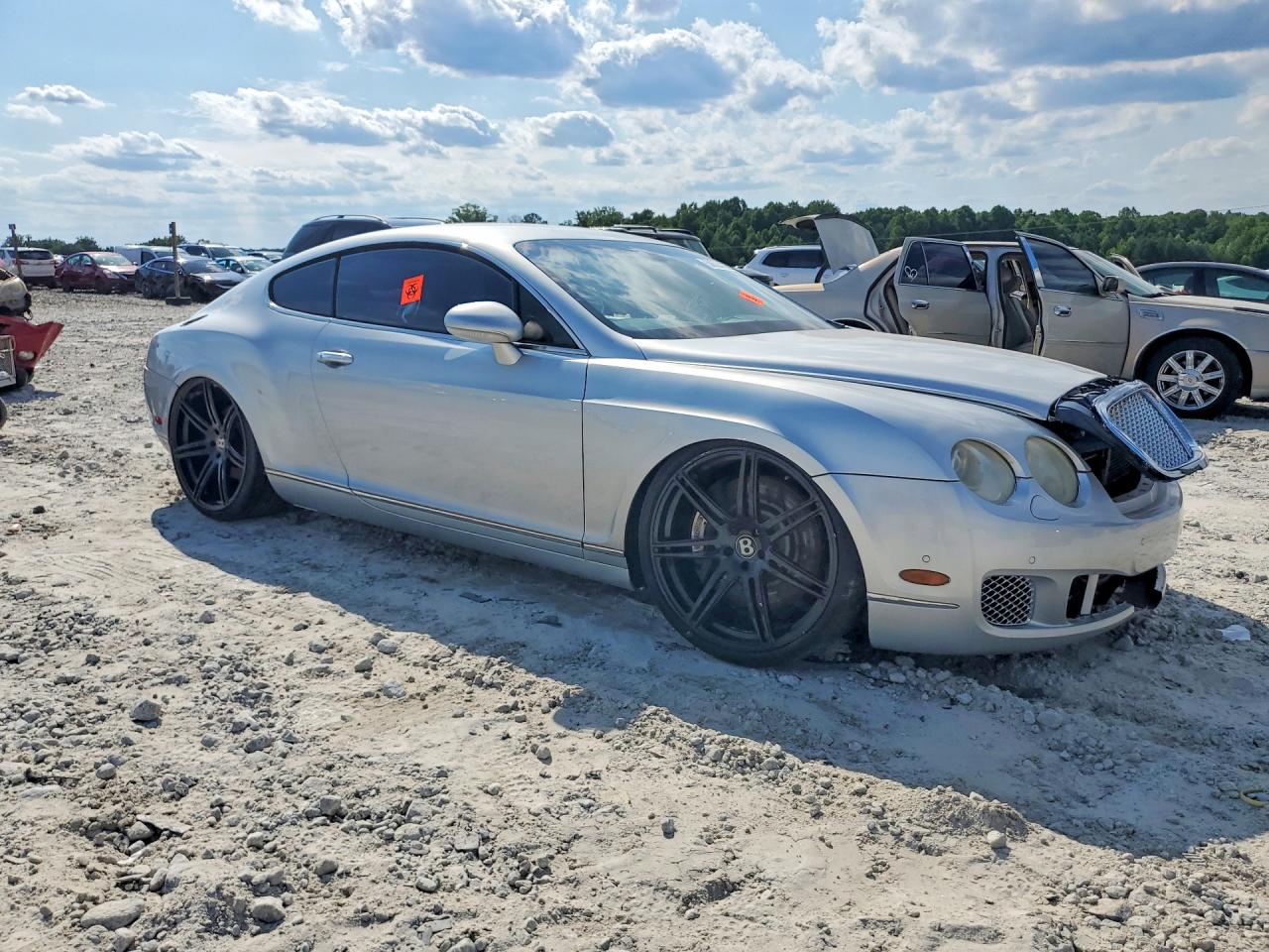 2004 Bentley Continental Gt Серебряный vin: SCBCR63W44C022354