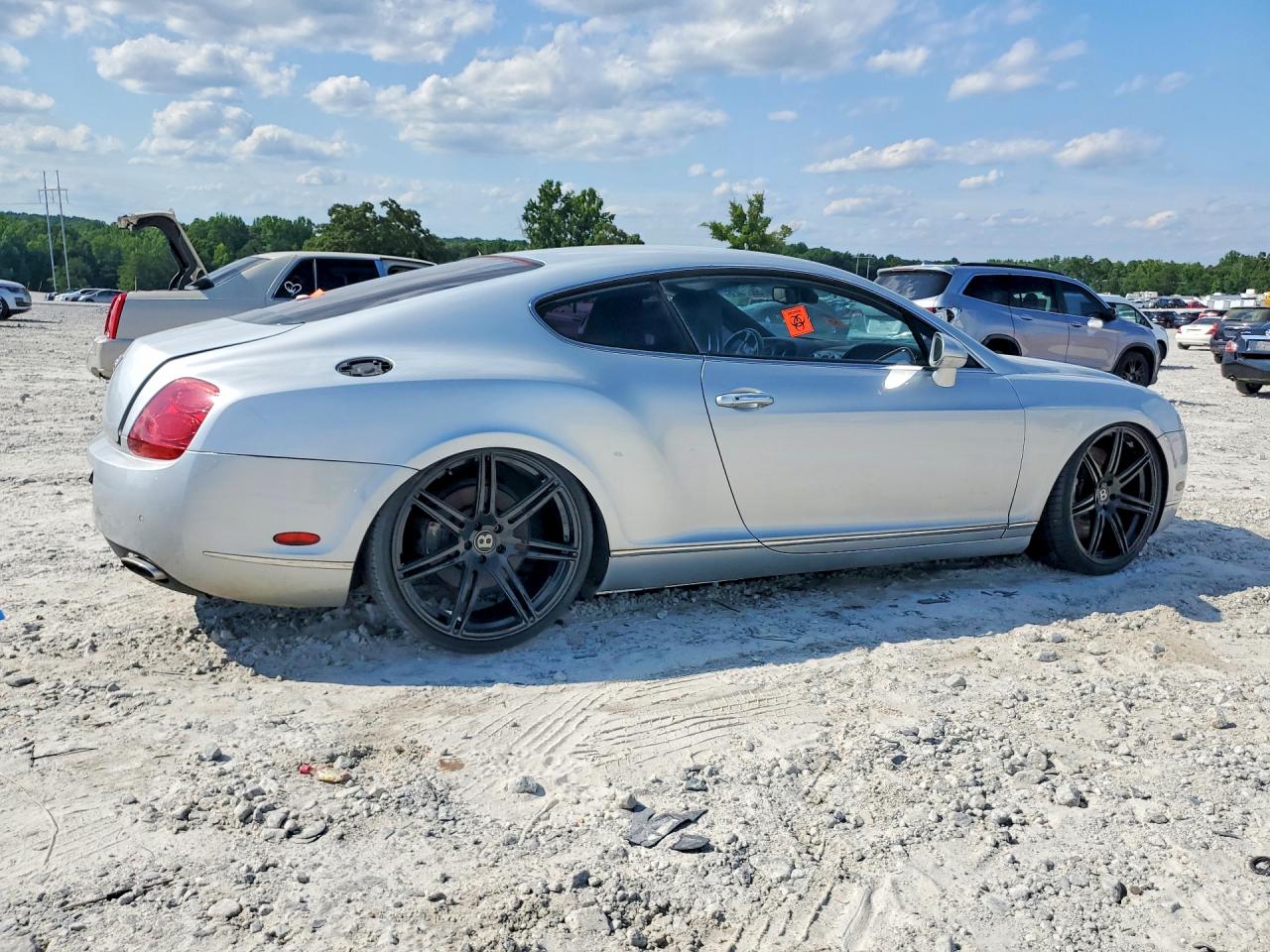 2004 Bentley Continental Gt Серебряный vin: SCBCR63W44C022354