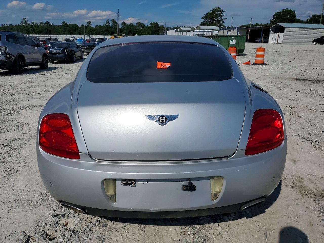 2004 Bentley Continental Gt Серебряный vin: SCBCR63W44C022354