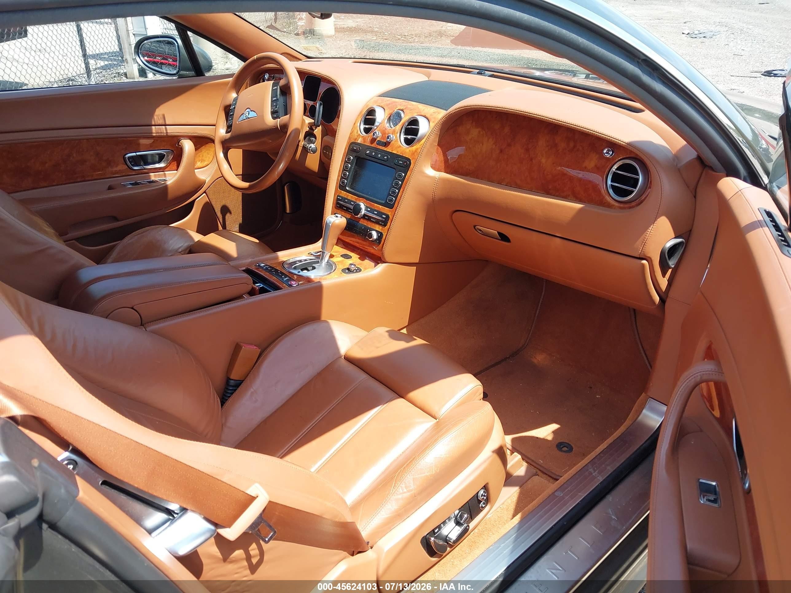 2005 Bentley Continental Gt   Серый vin: SCBCR63W45C024347