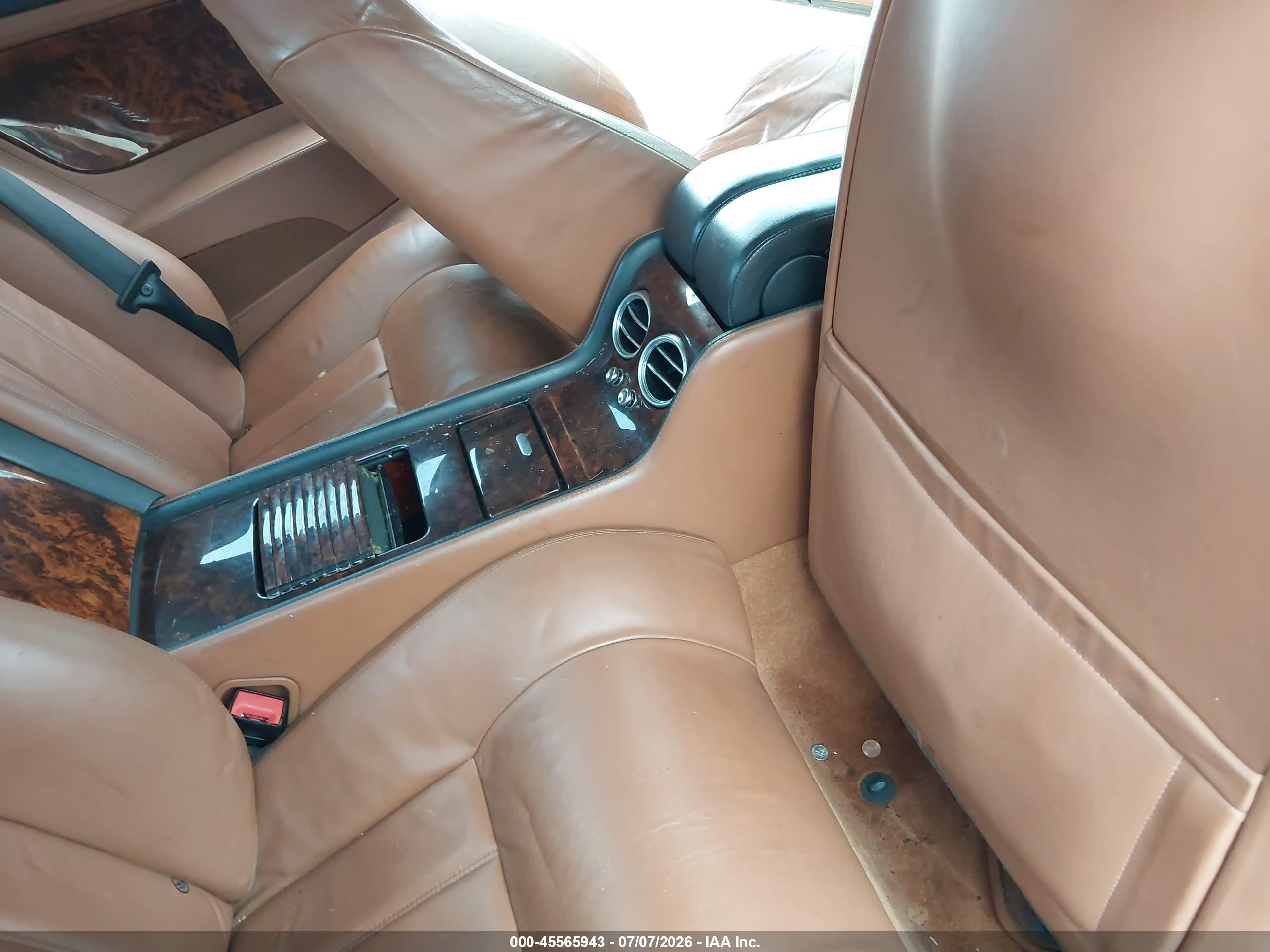 2005 Bentley Continental Gt   White vin: SCBCR63W55C027905