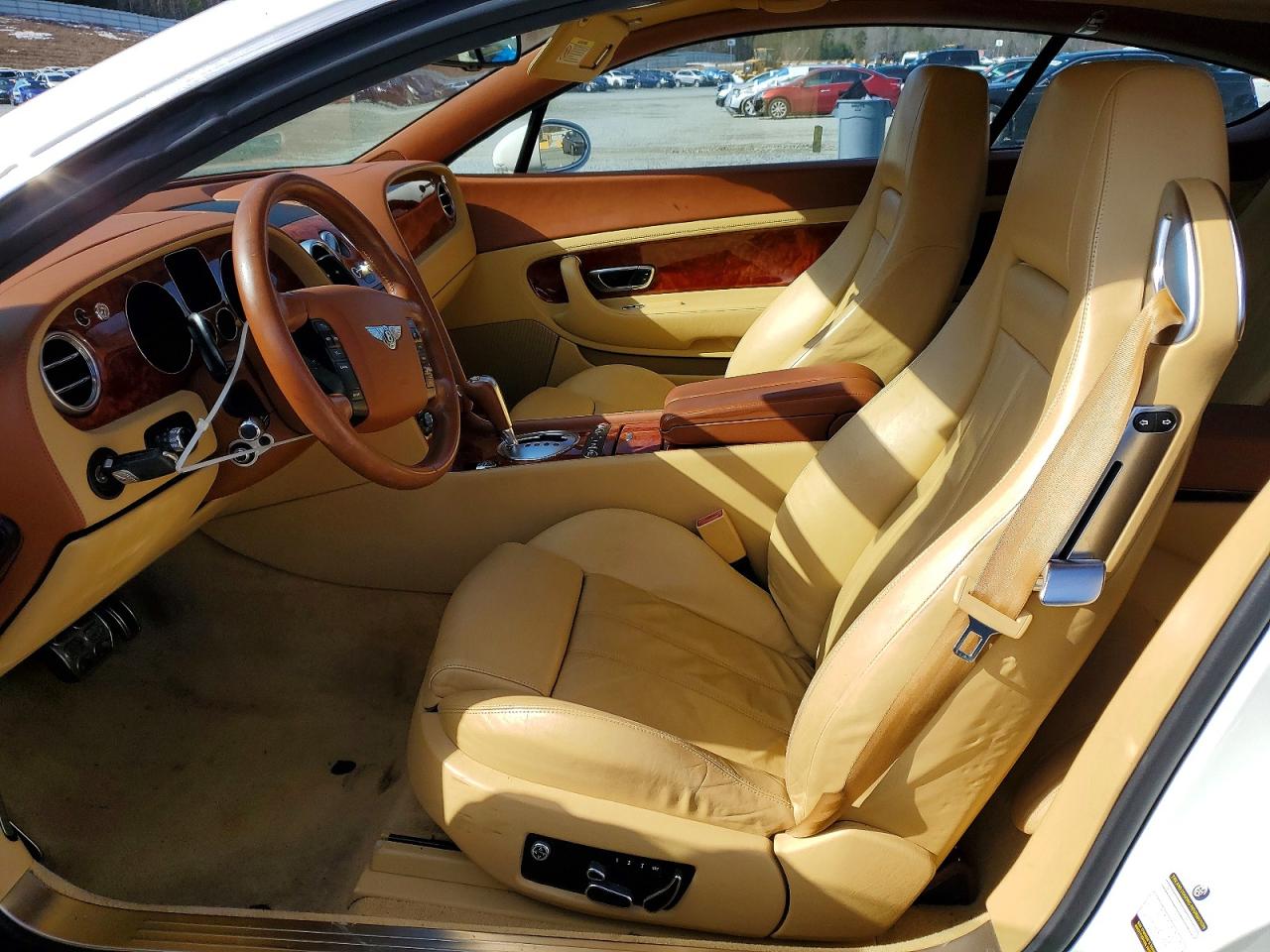 2005 Bentley Continental Gt Белый vin: SCBCR63W65C028108