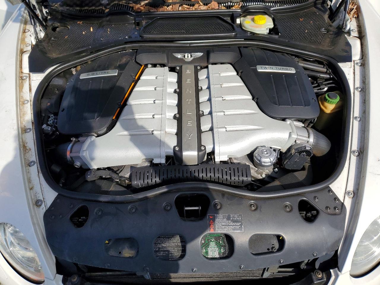 2005 Bentley Continental Gt Белый vin: SCBCR63W65C028108