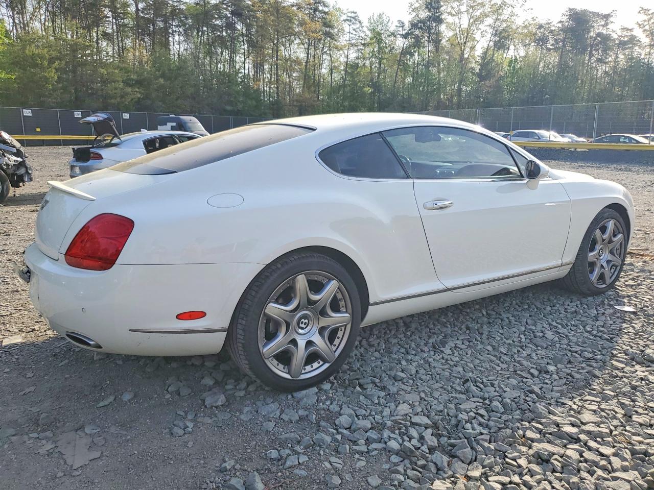 2006 Bentley Continental Gt Белый vin: SCBCR63W66C032452