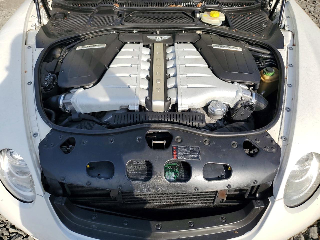 2006 Bentley Continental Gt Белый vin: SCBCR63W66C032452