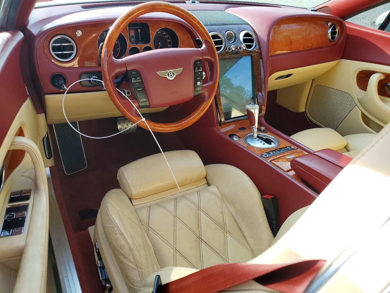 2006 Bentley Continental Gt Белый vin: SCBCR63W66C032452