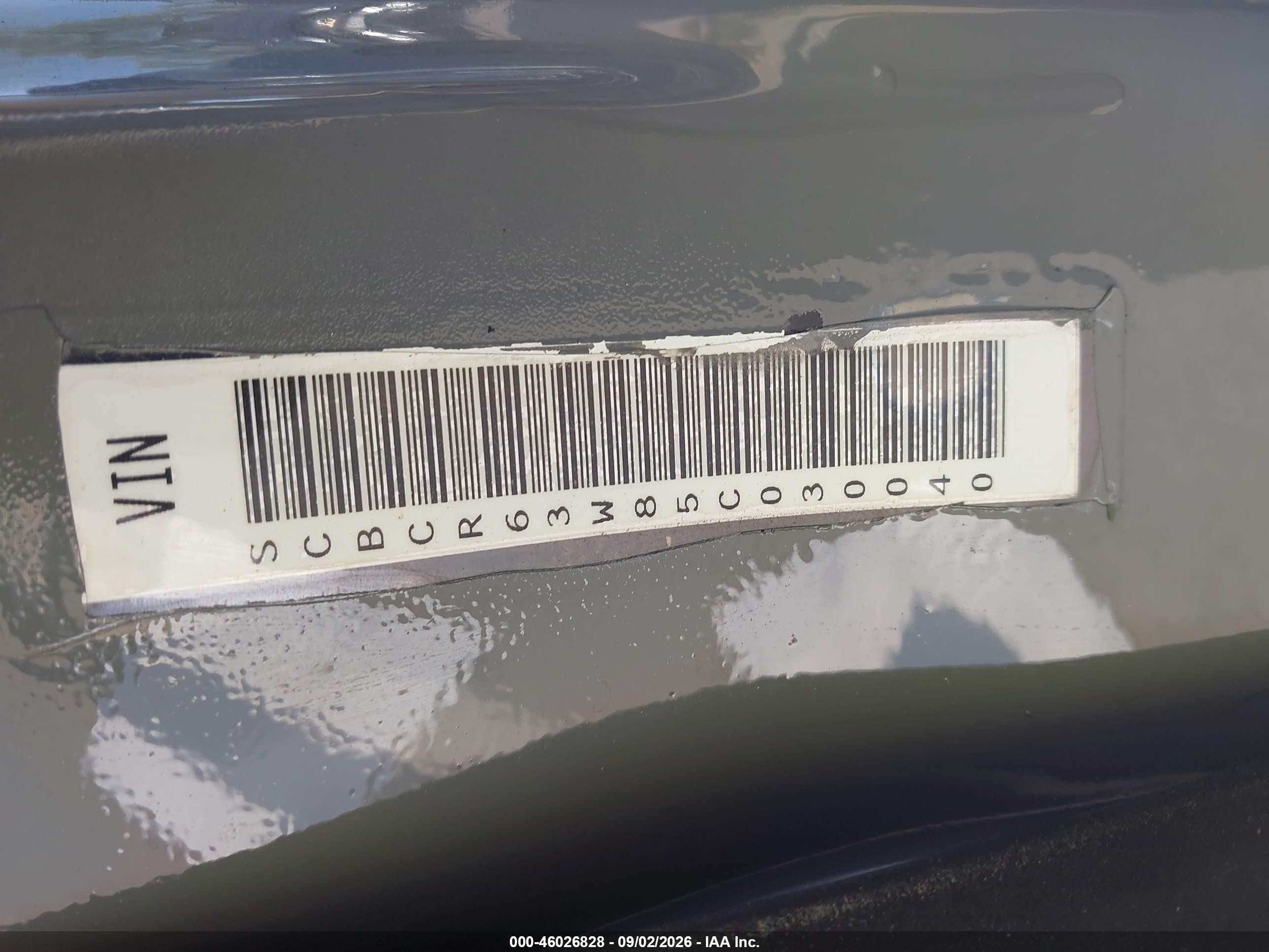 2005 Bentley Continental Gt   Серый vin: SCBCR63W85C030040