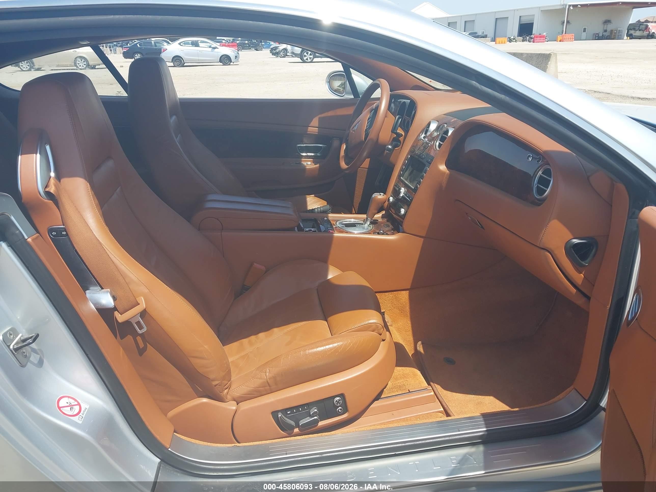 2005 Bentley Continental Gt   Silver vin: SCBCR63W95C024943