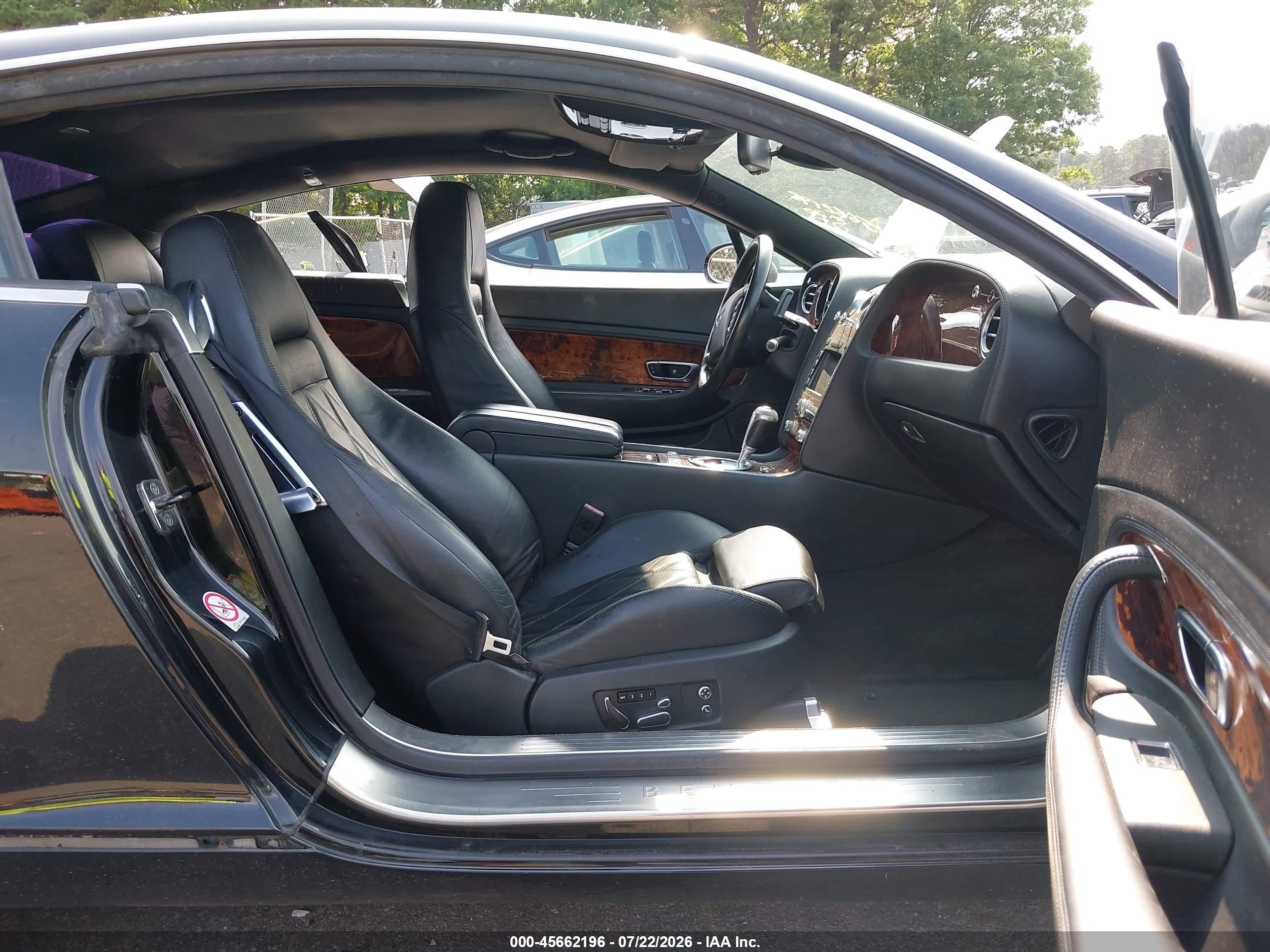 2006 Bentley Continental Gt Black vin: SCBCR63W96C037676