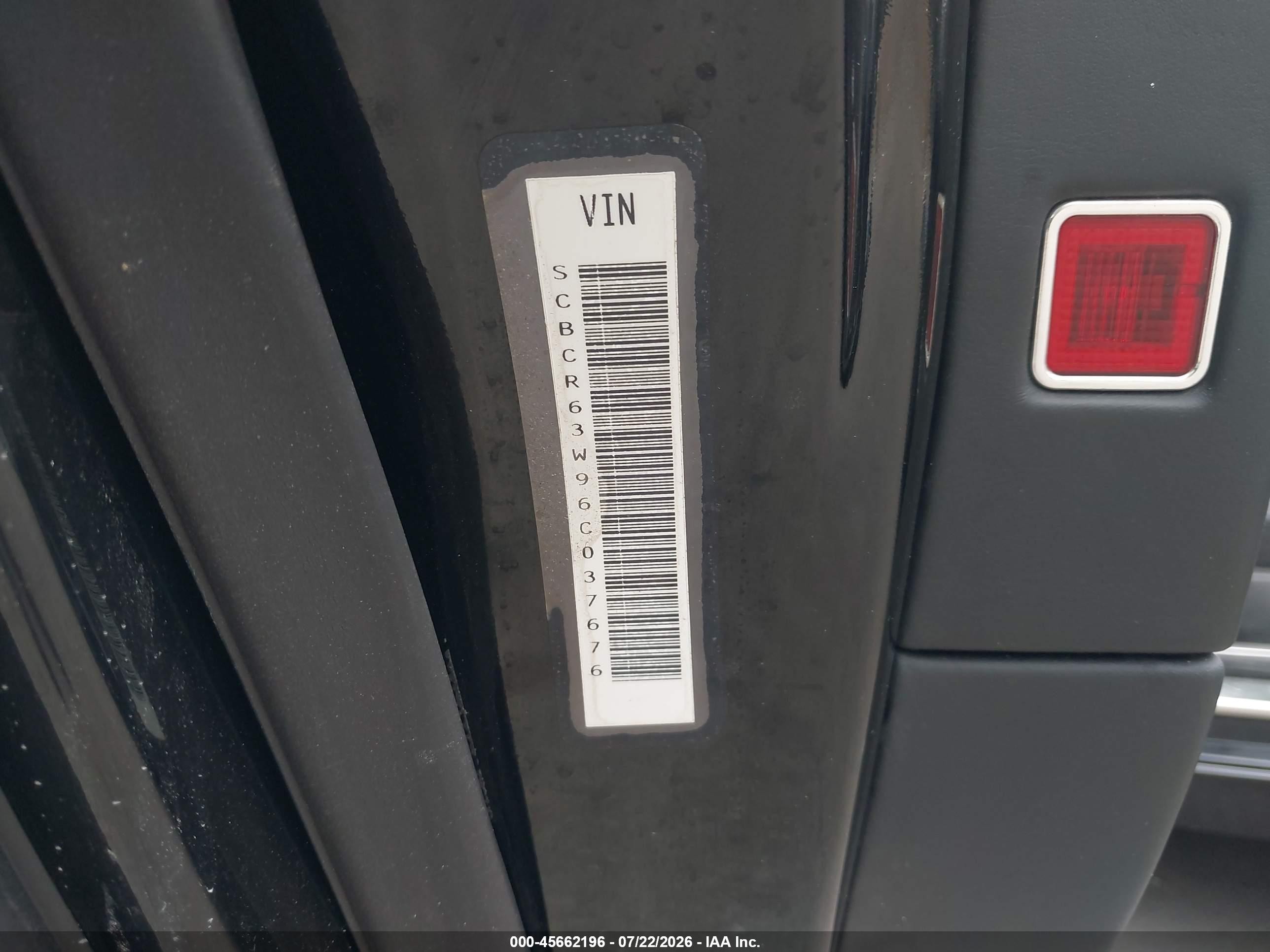 2006 Bentley Continental Gt Black vin: SCBCR63W96C037676