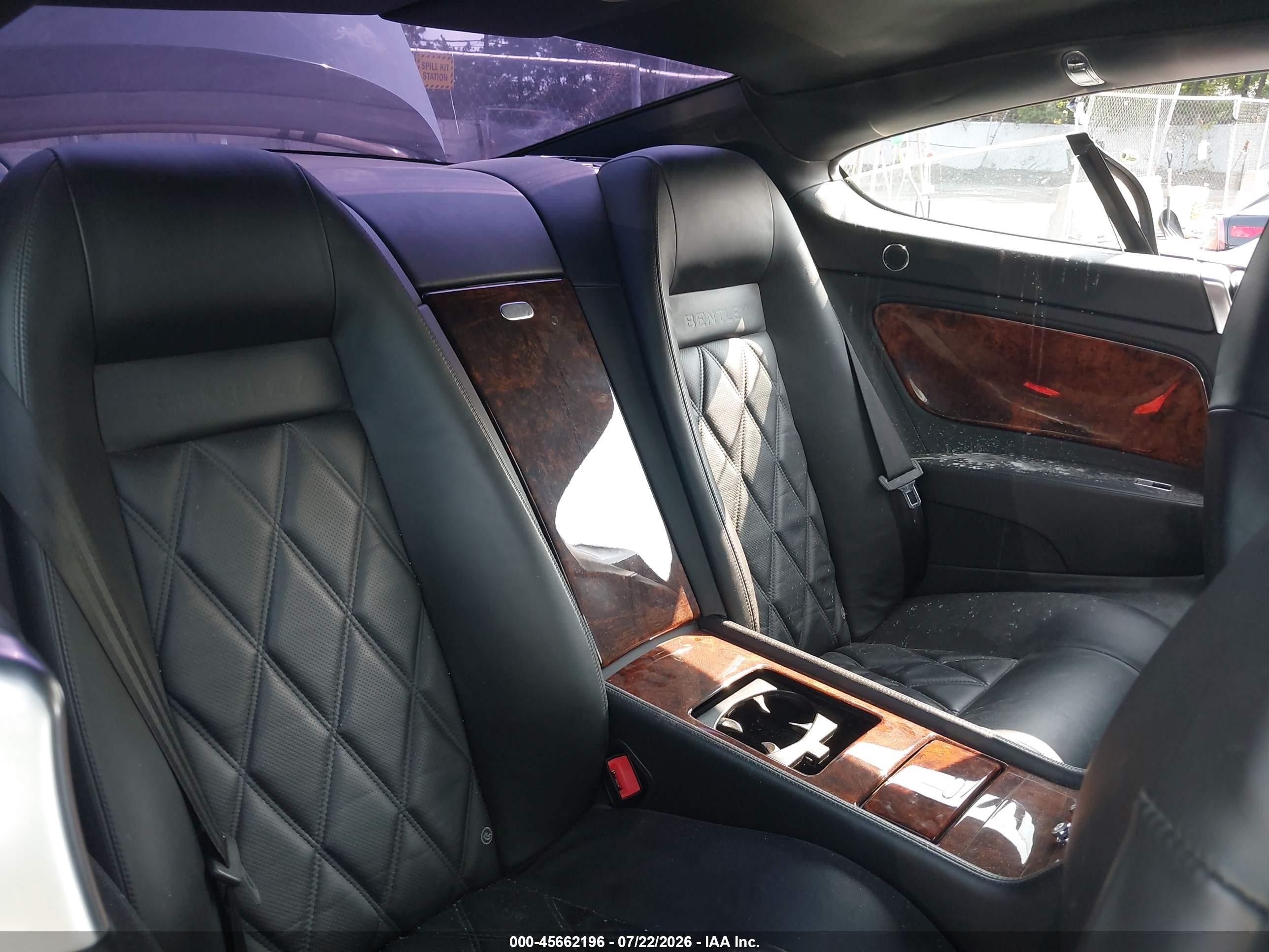 2006 Bentley Continental Gt Black vin: SCBCR63W96C037676