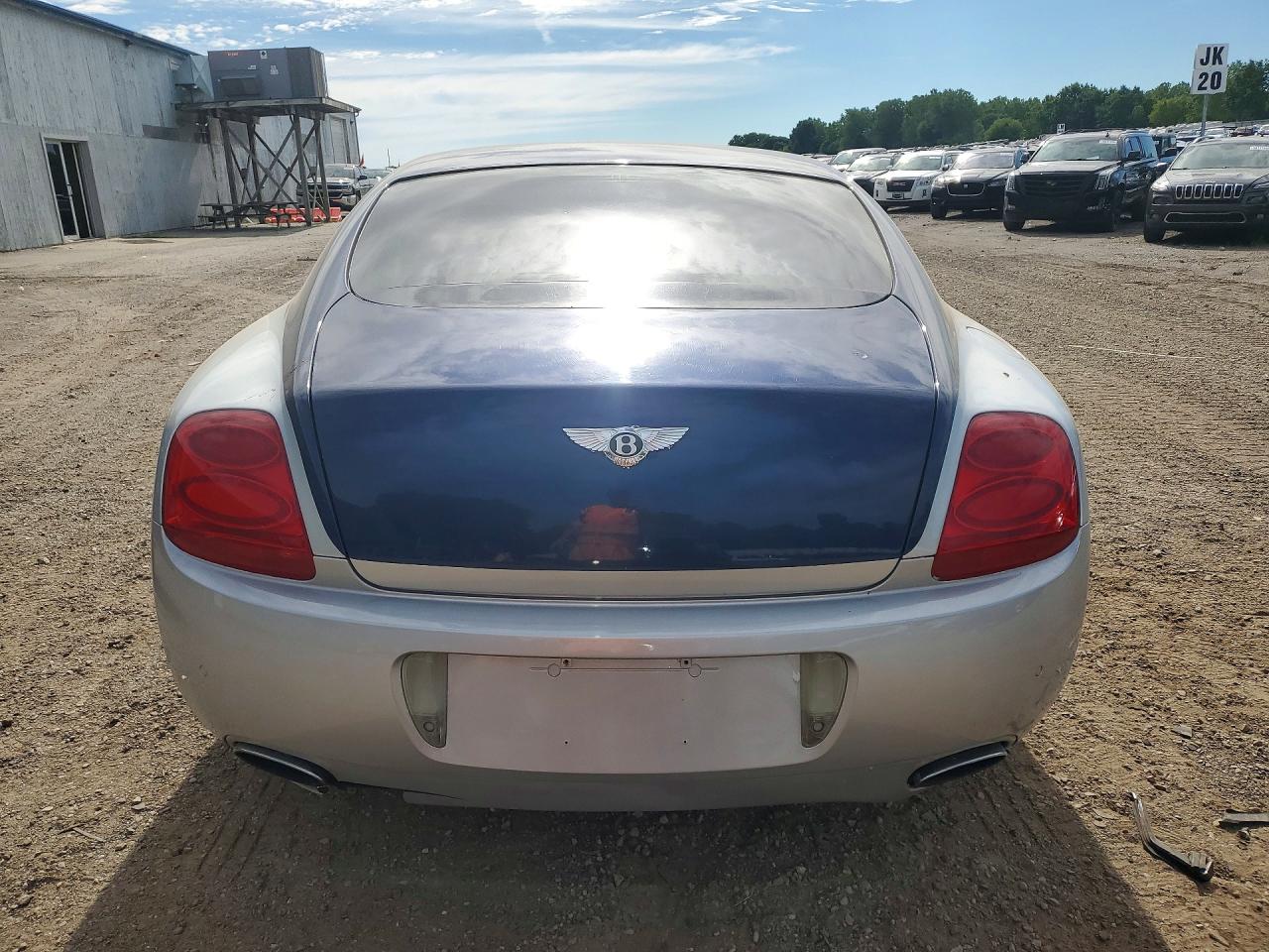 2004 Bentley Continental Gt Двухцветный vin: SCBCR63WX4C022293
