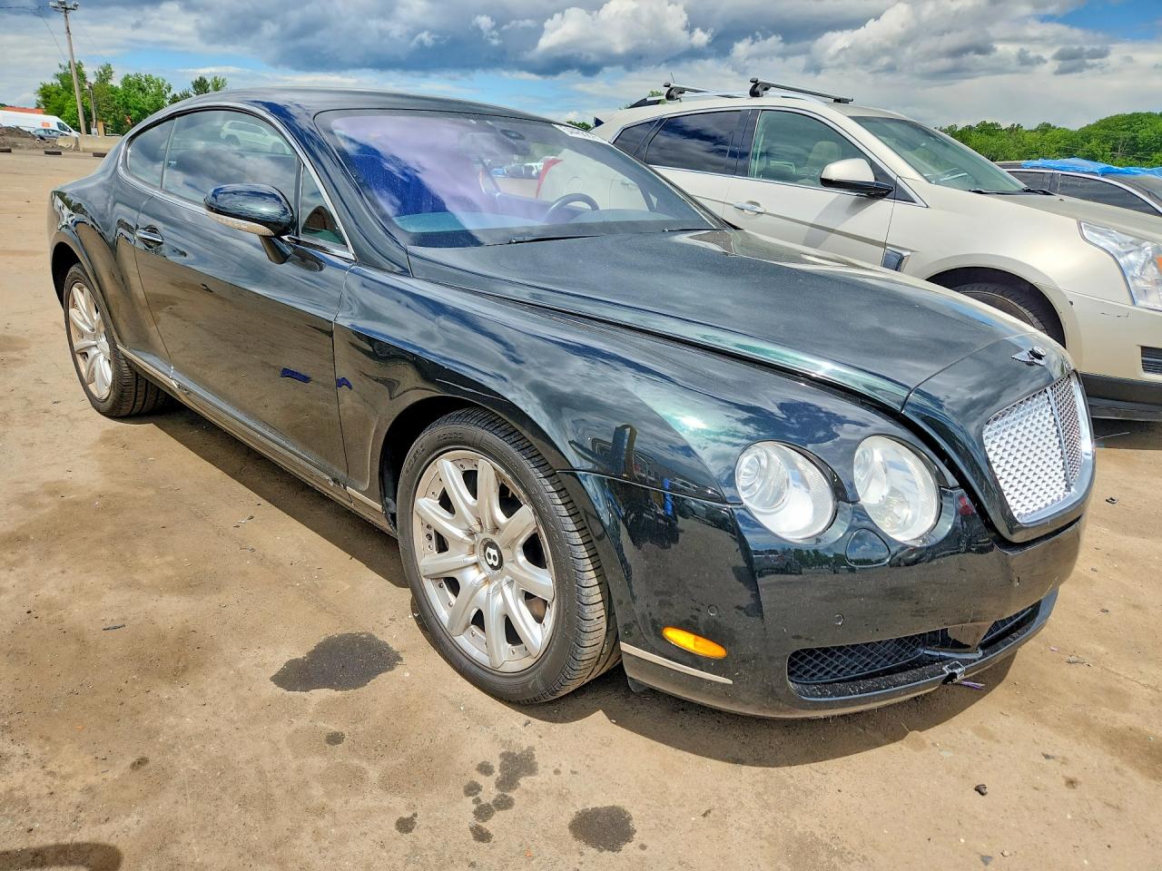 2005 Bentley Continental Gt Green vin: SCBCR63WX5C025387