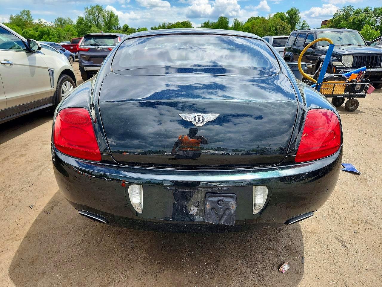 2005 Bentley Continental Gt Green vin: SCBCR63WX5C025387
