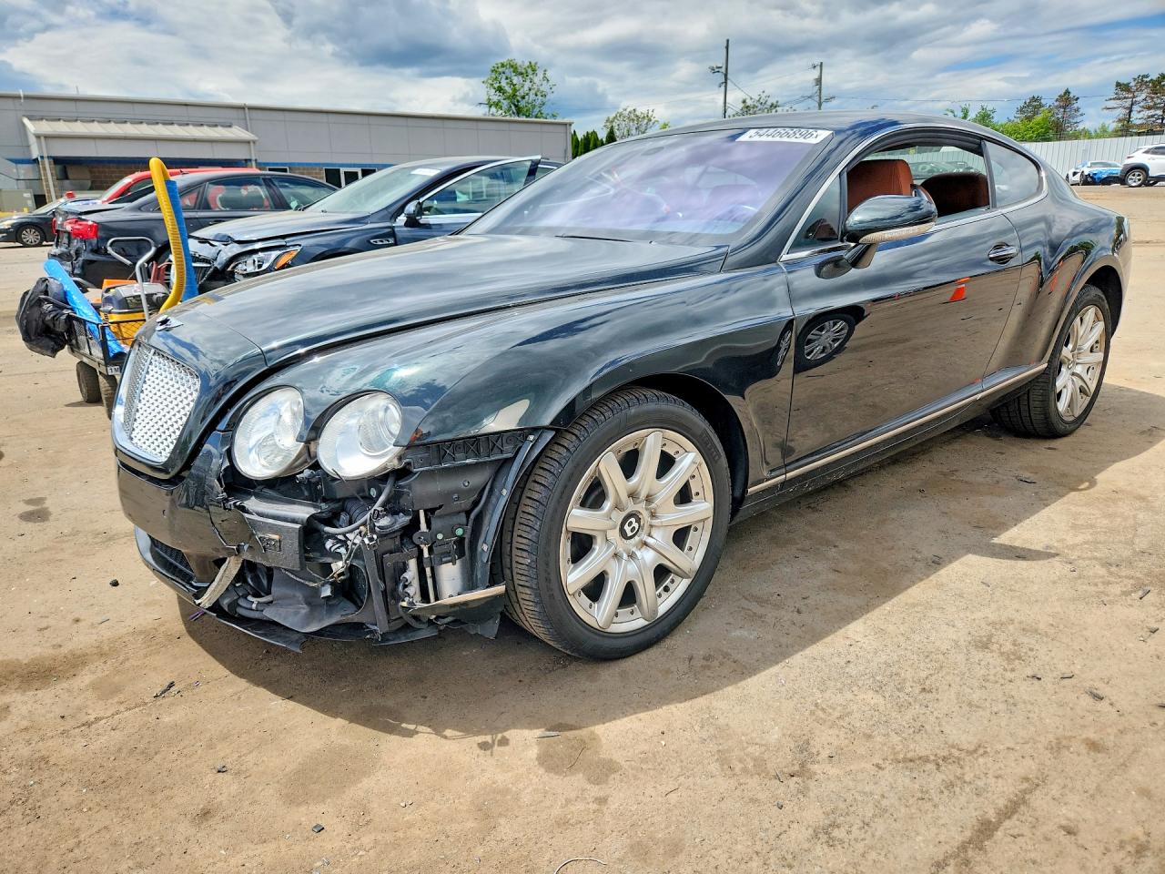 2005 Bentley Continental Gt Green vin: SCBCR63WX5C025387